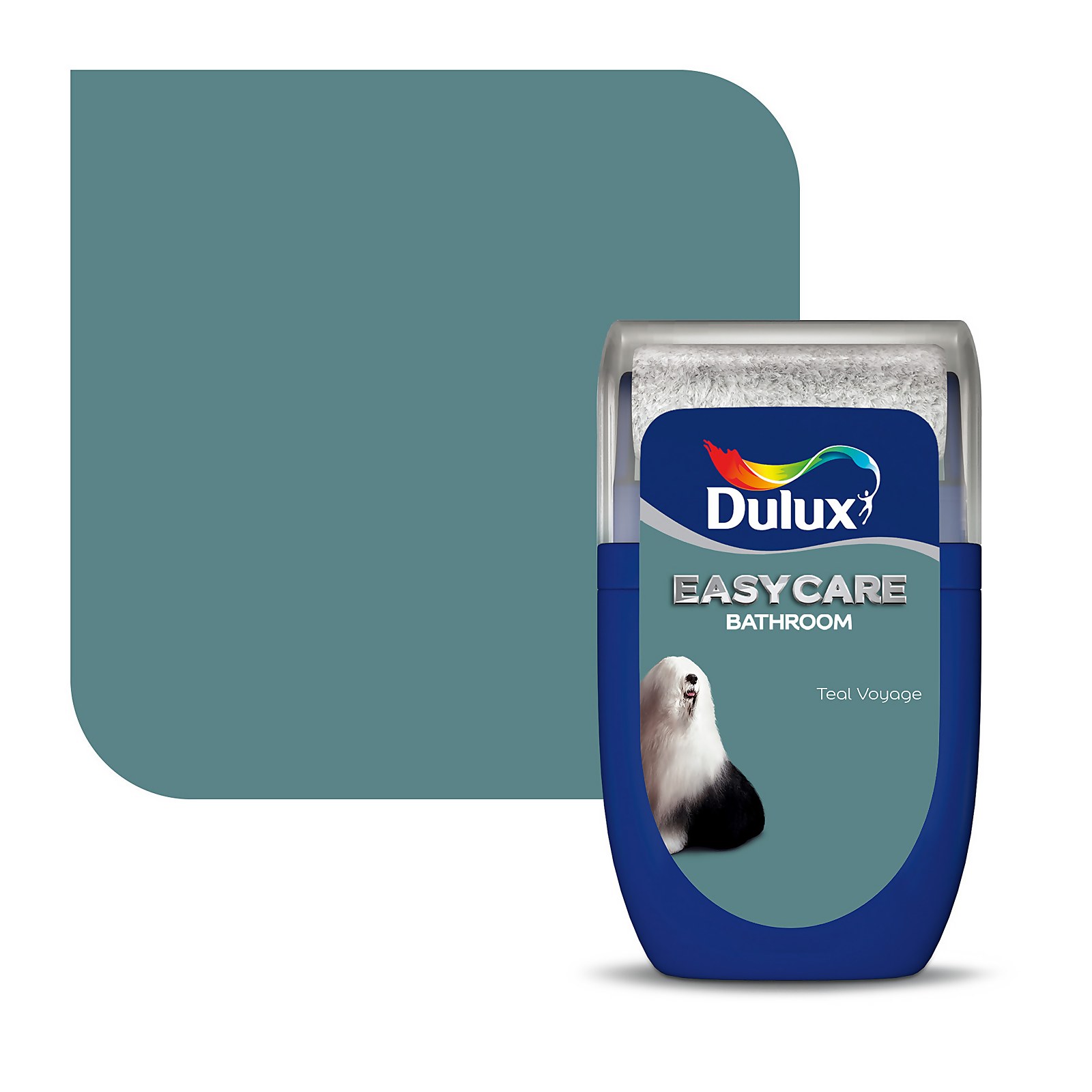 Dulux Easycare Bathroom Paint Teal Voyage - Tester 30ml