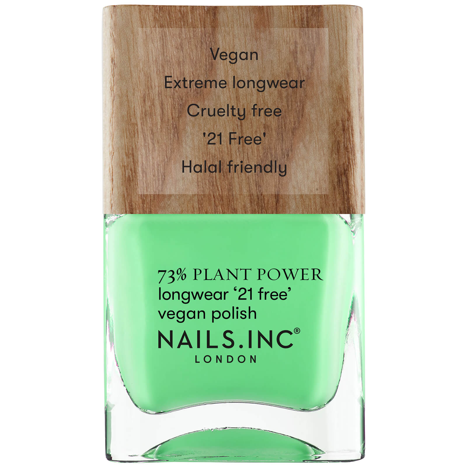 Nails Inc. Plant Power Nail Polish - Easy Being Green