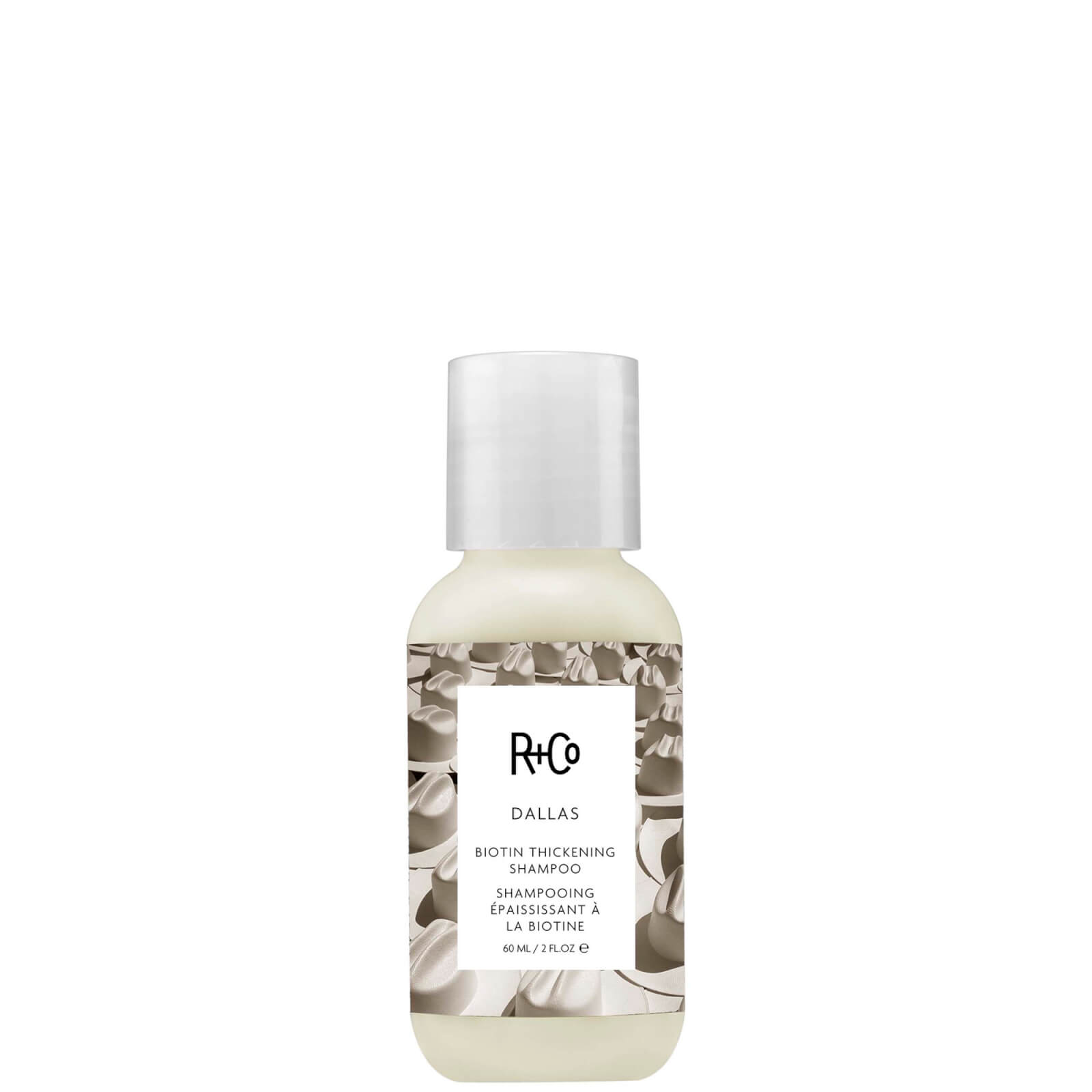 R + Co Dallas Biotin Thickening Shampoo 8.5 Fl. oz In White