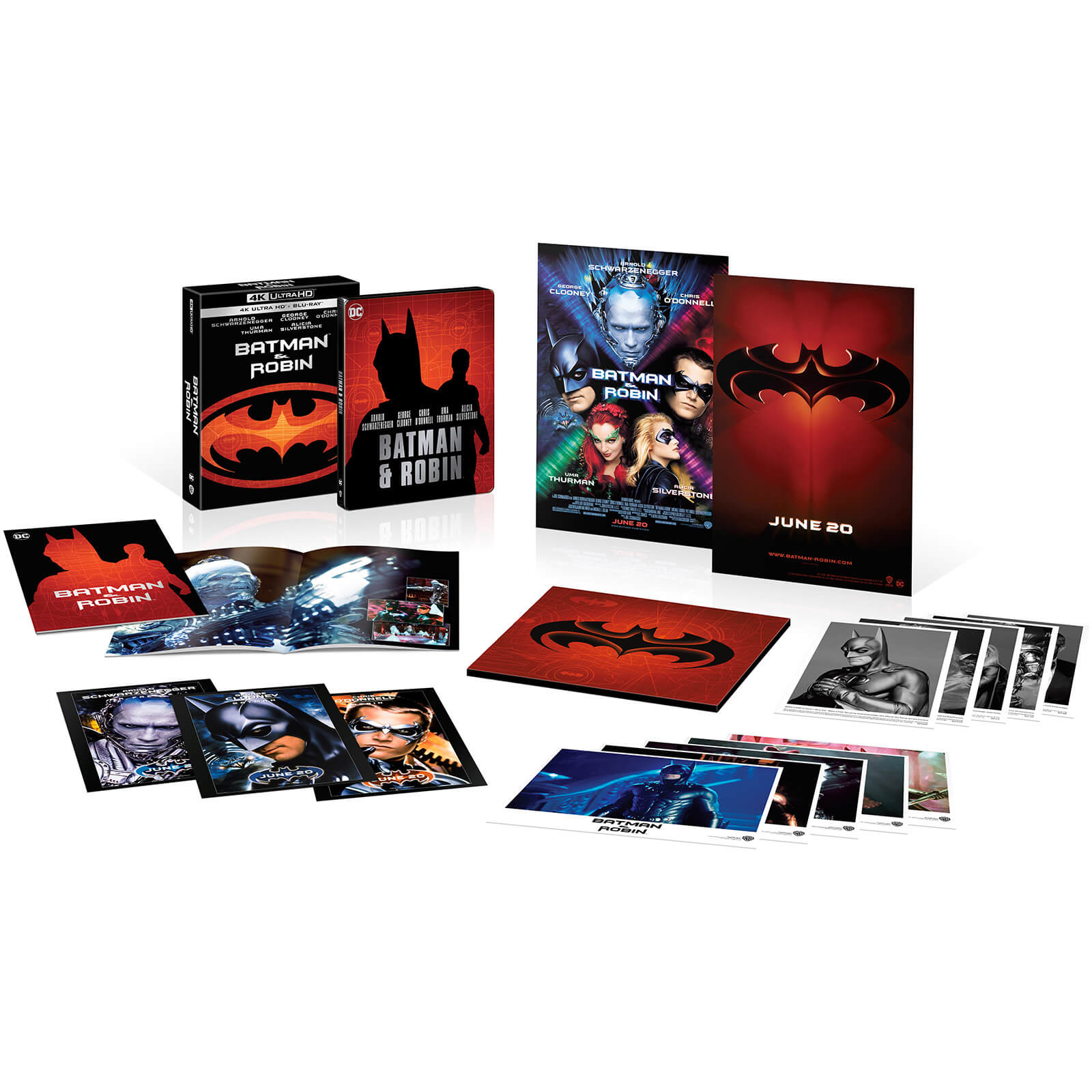 Batman & Robin Ultimate Collectors Edition 4K Ultra HD Steelbook (includes Blu-ray)