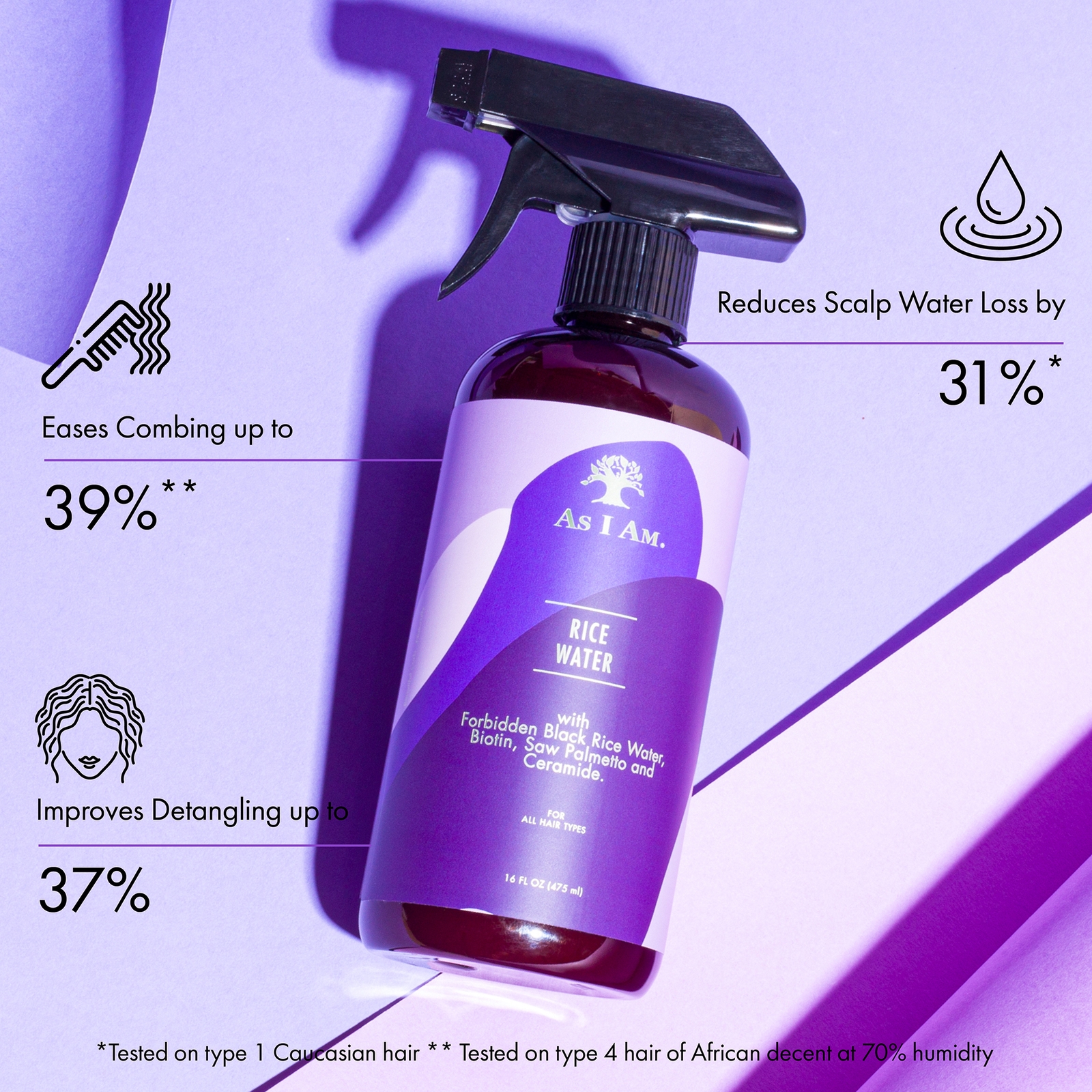 Thumbnail - As I Am Reiswasser-Spray 475 ml