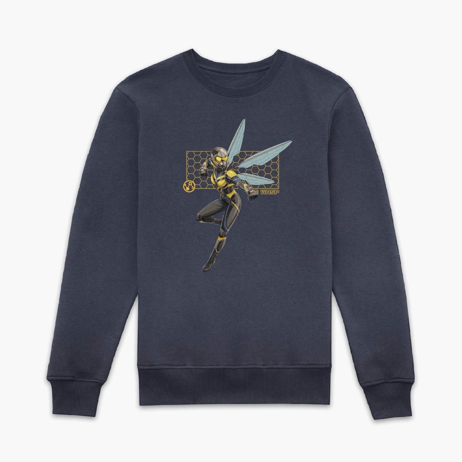 Marvel Ant-Man & The Wasp: Quantumania The Wasp Hex Sweatshirt - Navy - XS - Navy