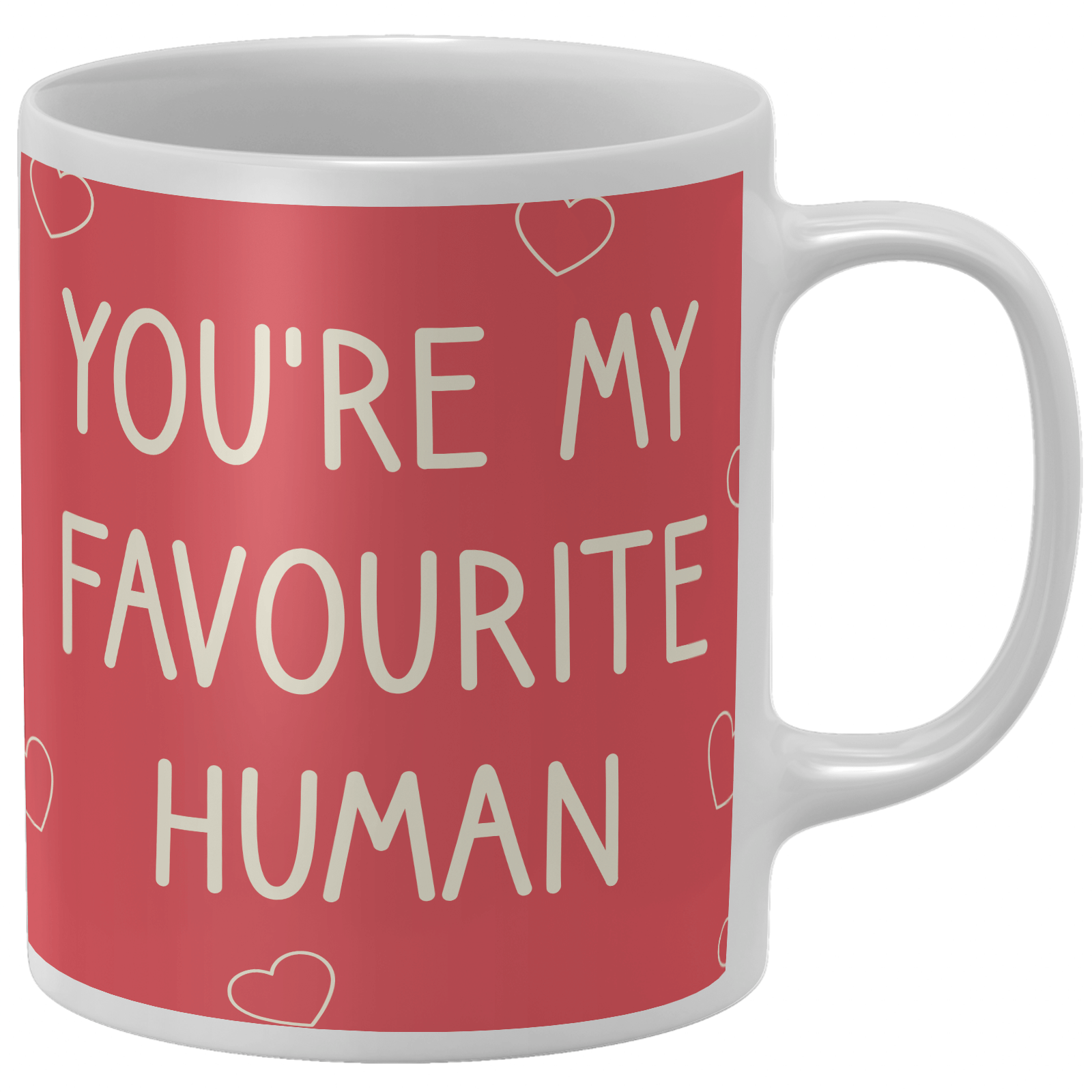 You're My Favourite Human Mug
