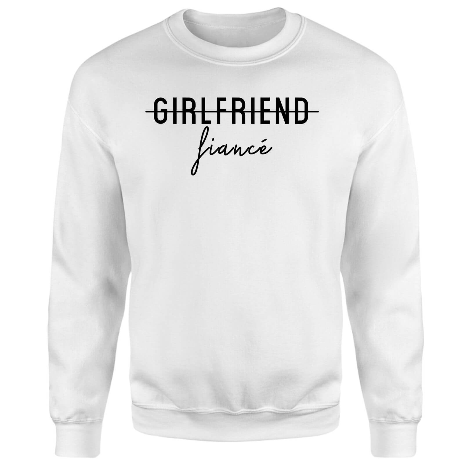 No Longer A Girlfriend Sweatshirt - White - L - White