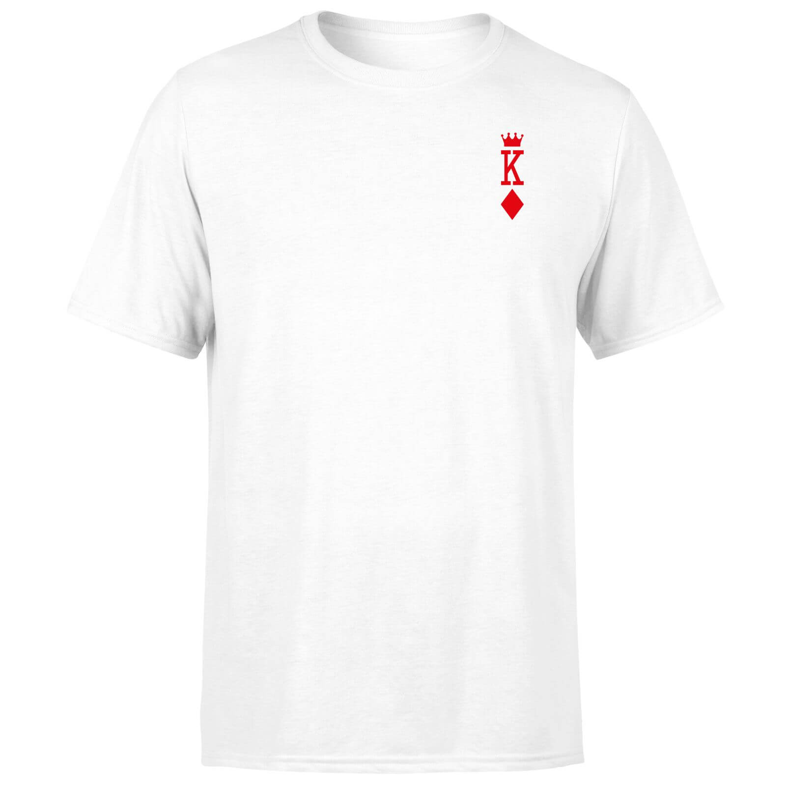 King Of Diamonds Men's T-Shirt - White - M - White