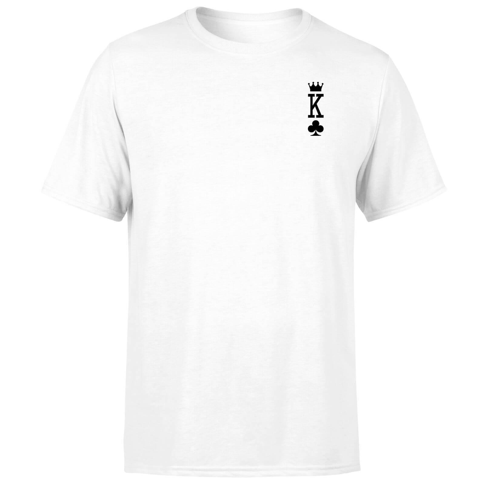 King Of Clubs Men's T-Shirt - White - M - White