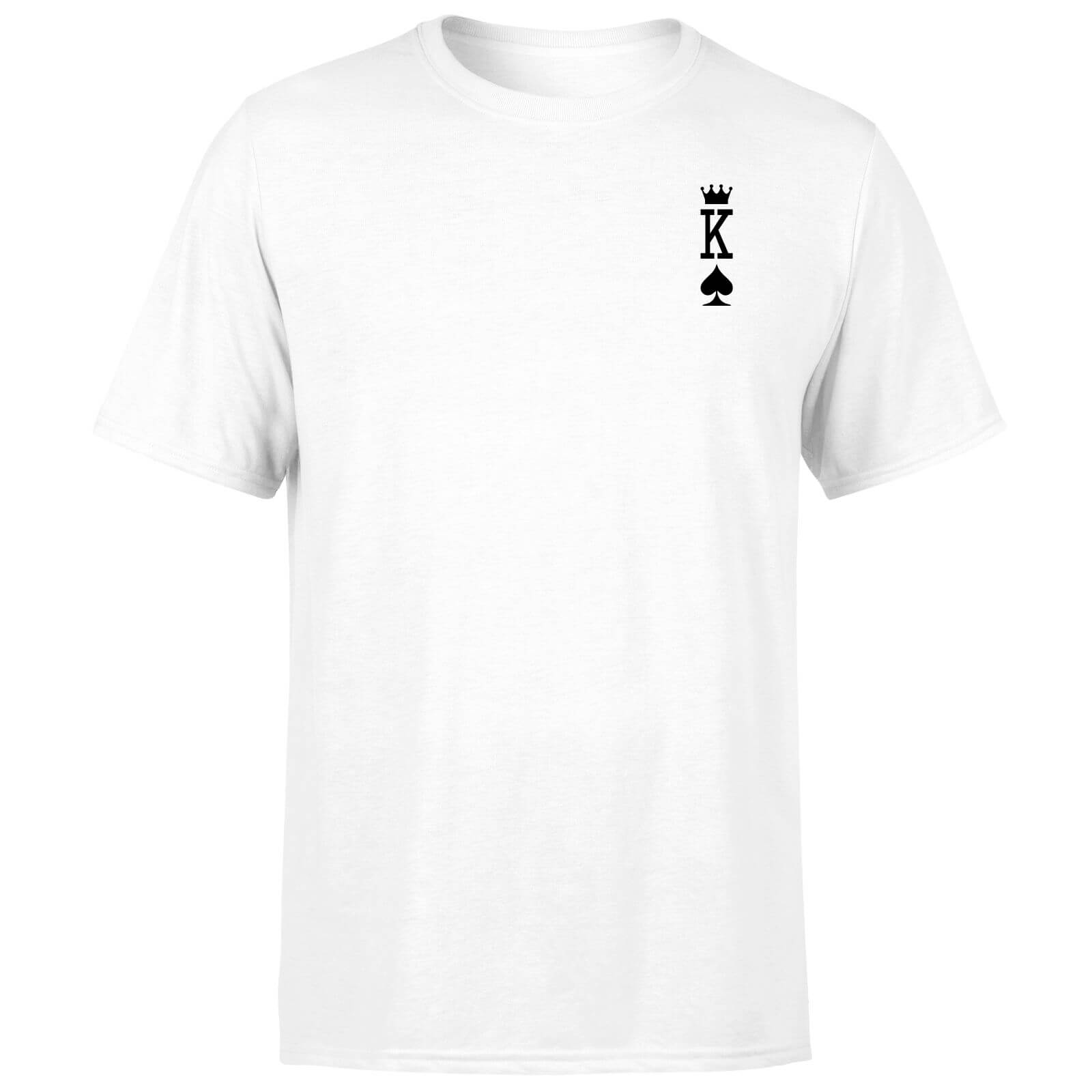 King Of Spade Men's T-Shirt - White - XXL - White