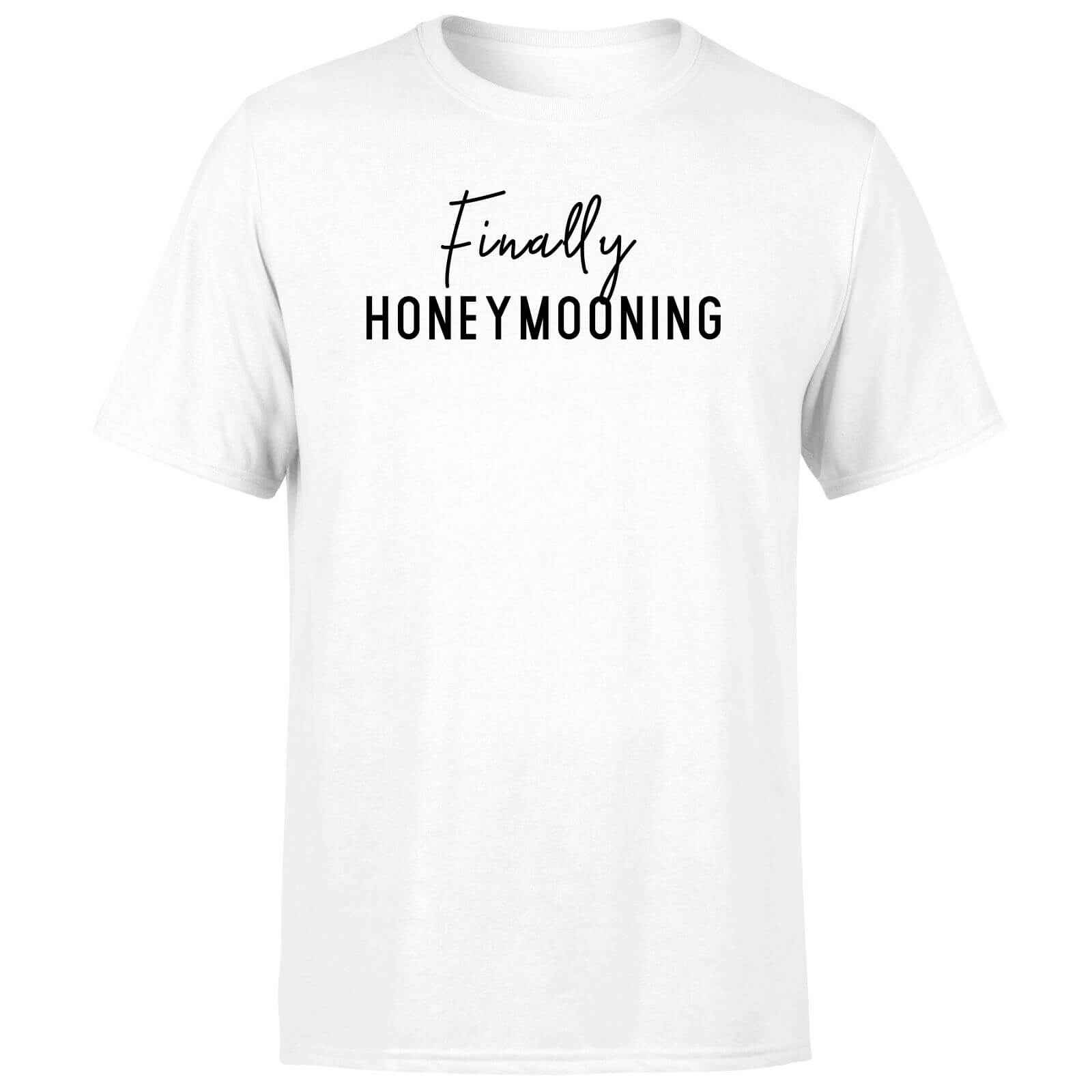 Finally Honeymooning Men's T-Shirt - White - M - White