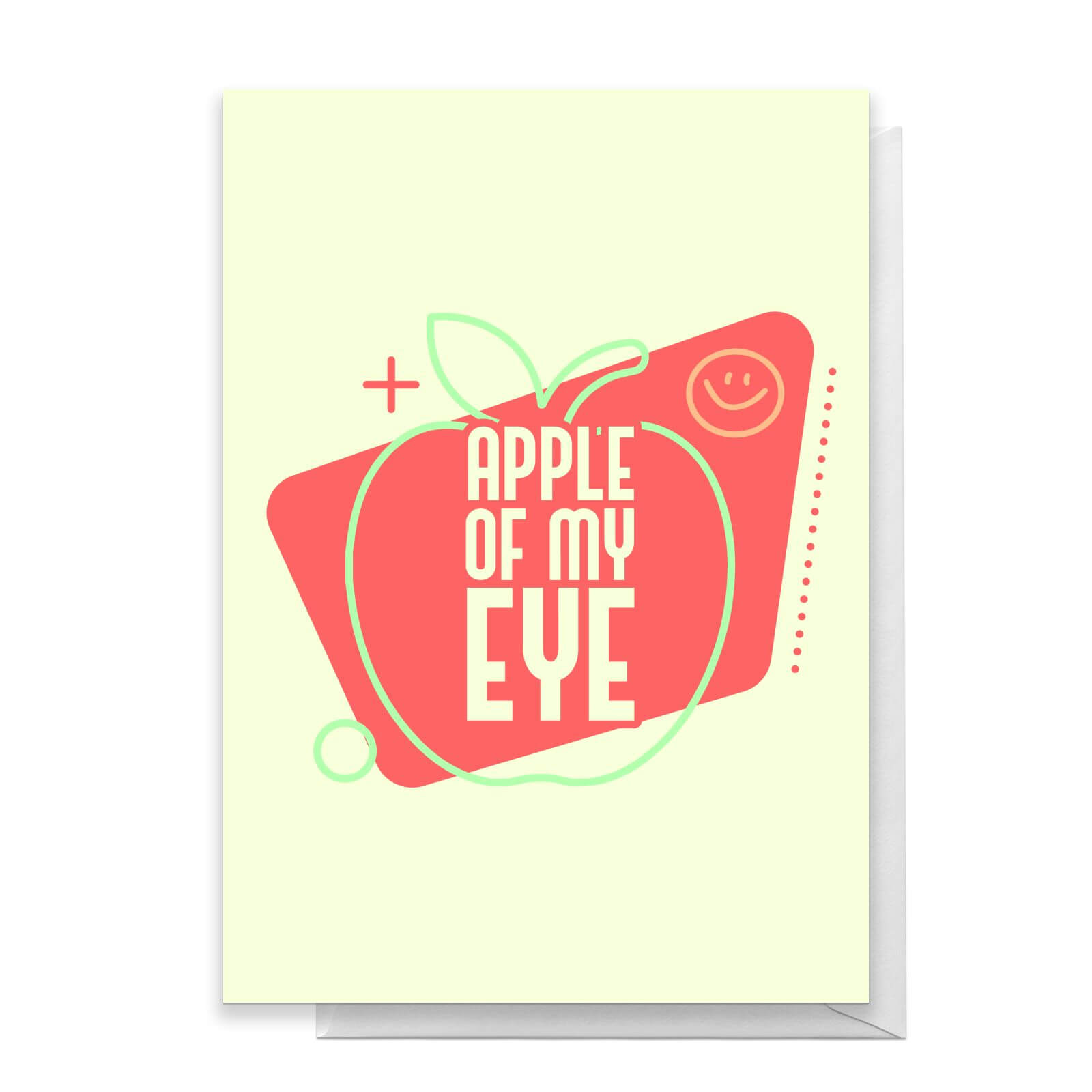 Apple Of My Eye Greetings Card - Standard Card