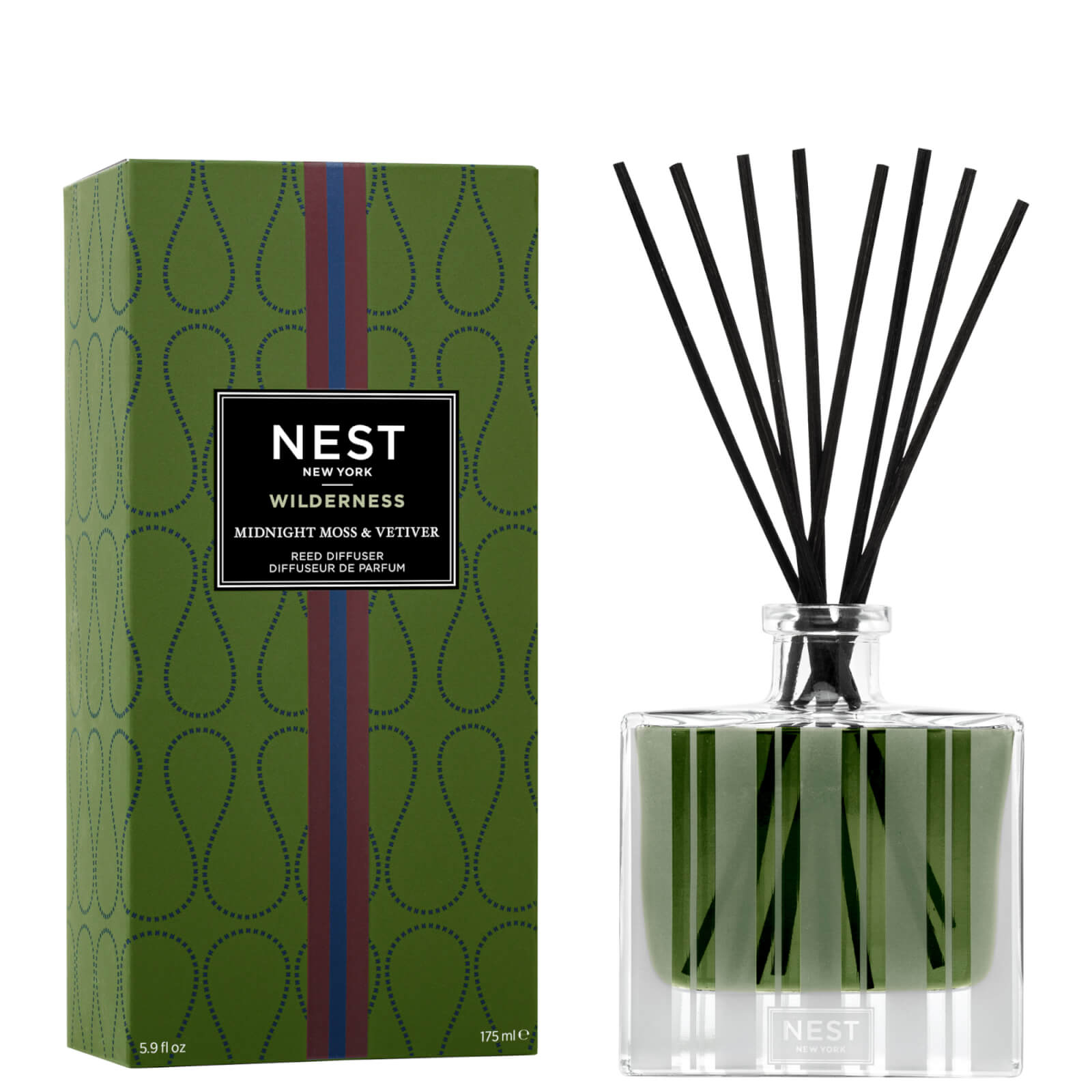 

NEST New York Midnight Moss and Vetiver Reed Diffuser 175ml