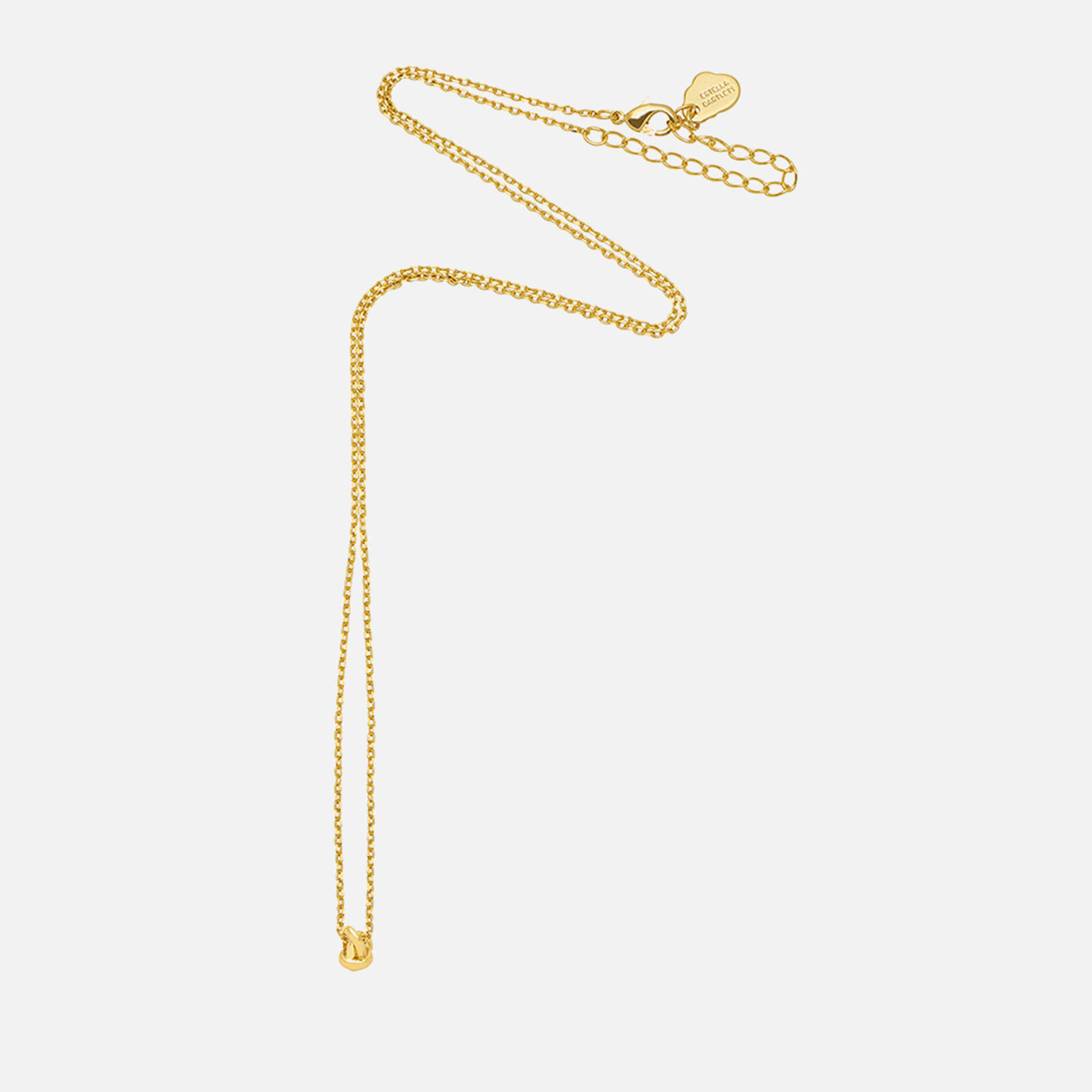 Estella Bartlett Women's Knot Necklace - Gold