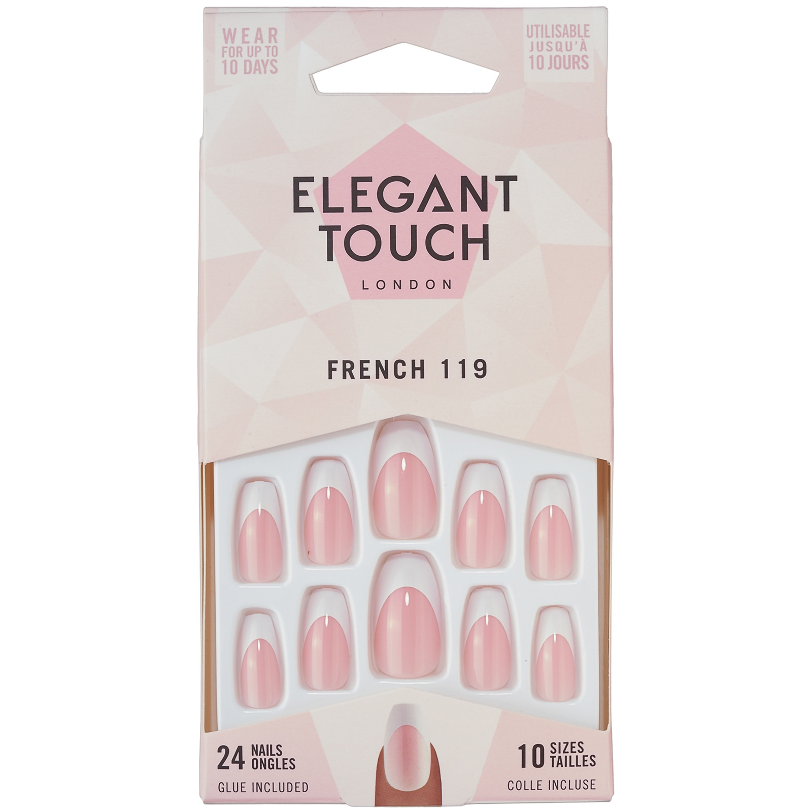 Image of Elegant Touch French Nail Kit - French 119
