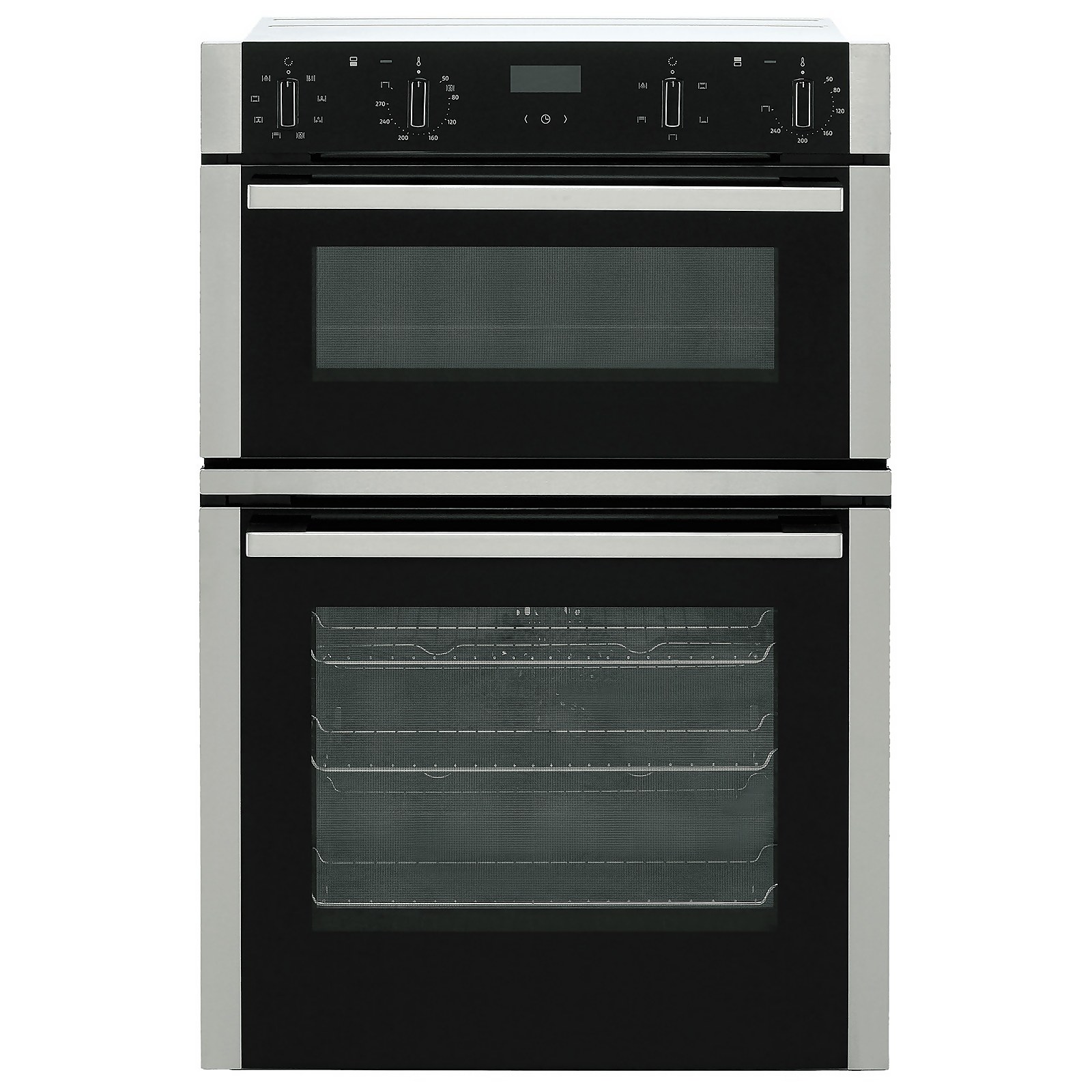 NEFF N50 U1ACE2HN0B Built In Electric Double Oven - Stainless Steel