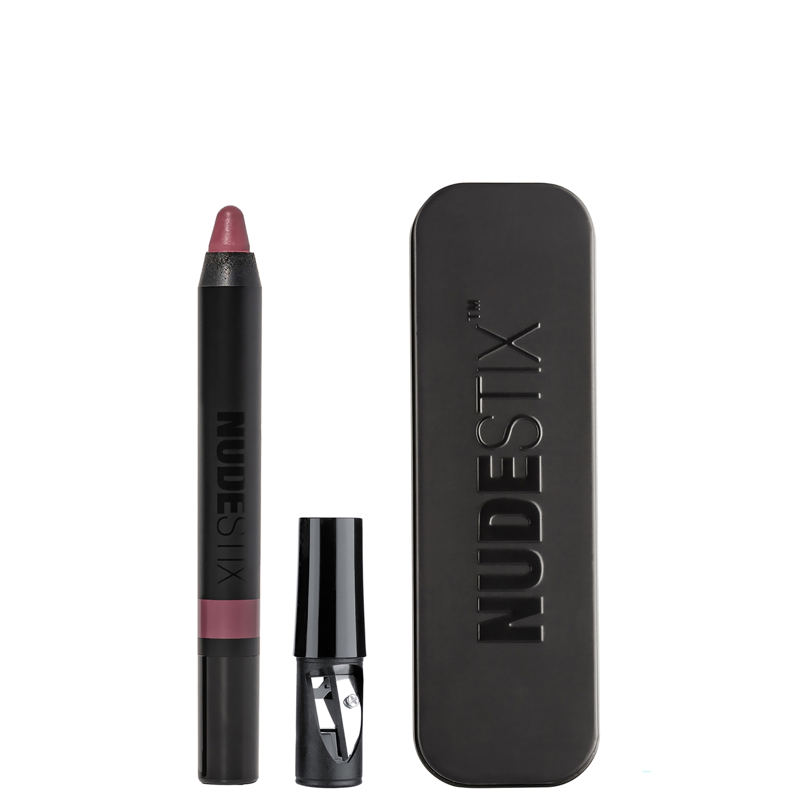 Lápis Mate Intenso para Lábios + Maçãs do rosto da NUDESTIX - Vários tons - Sunkissed Pink