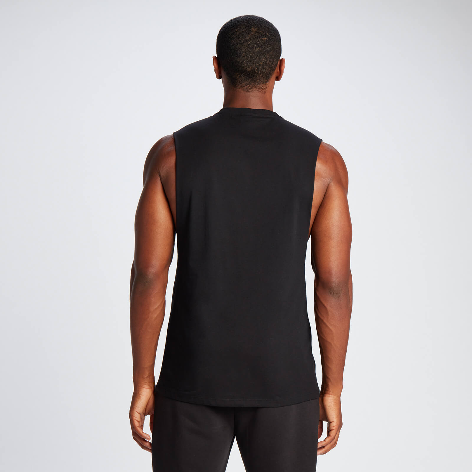 5059883259840 - Herren Originals Tanktop mit tiefem Armausschnitt Top – Schwarz - M