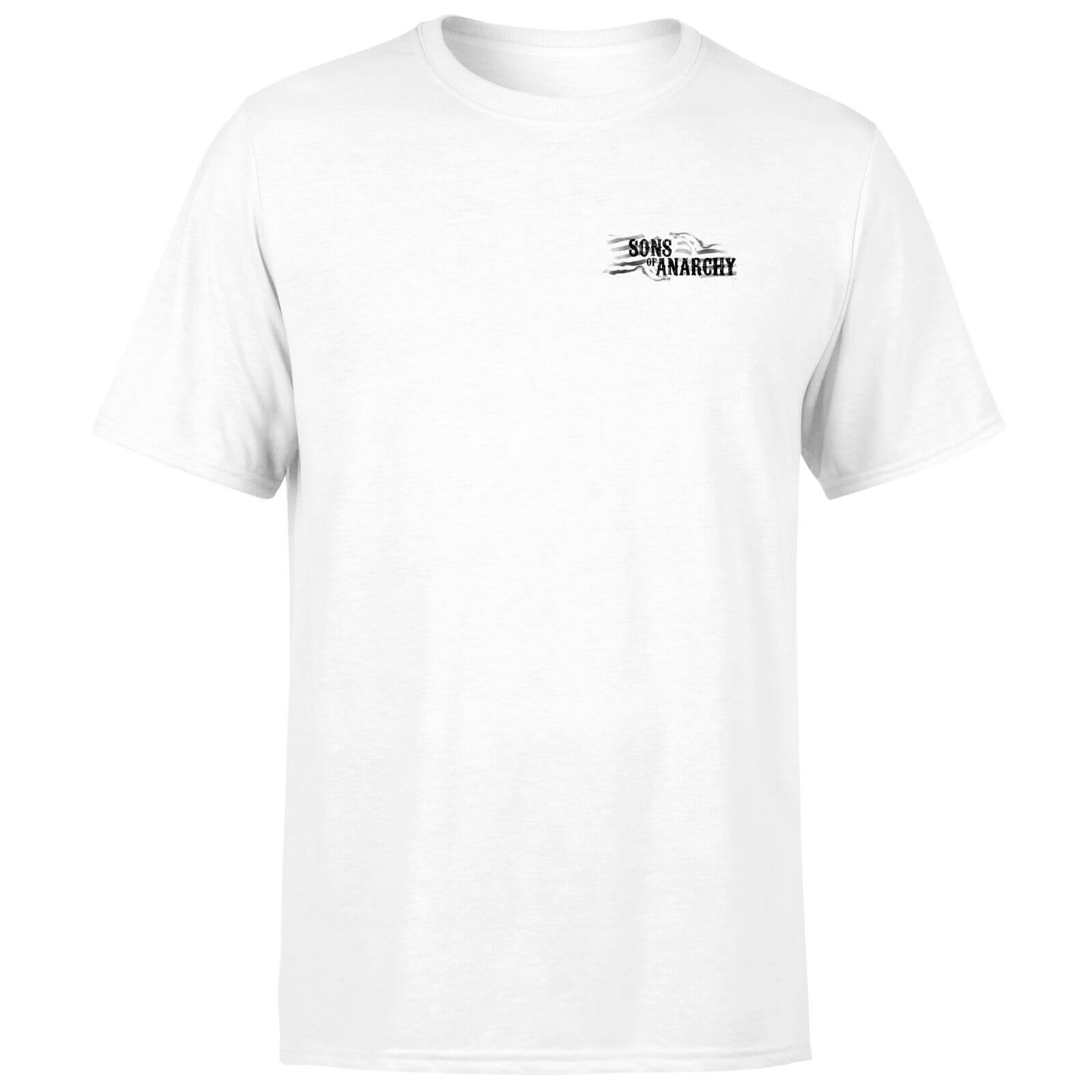 Sons of Anarchy Redwood Pocket Men's T-Shirt - White - XL - White