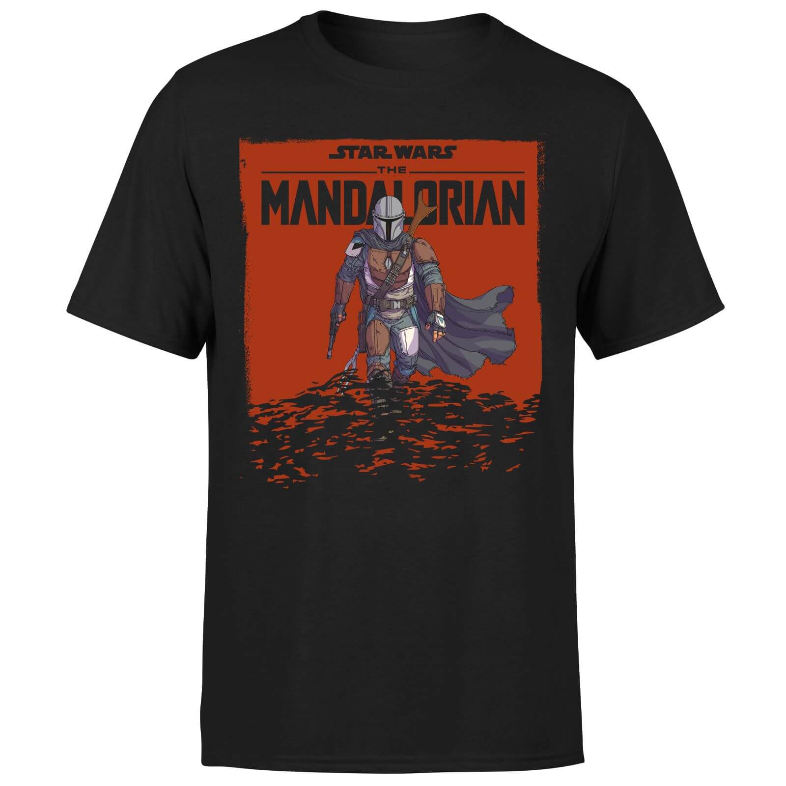 

Star Wars The Mandalorian Storm Men's T-Shirt - Black - L