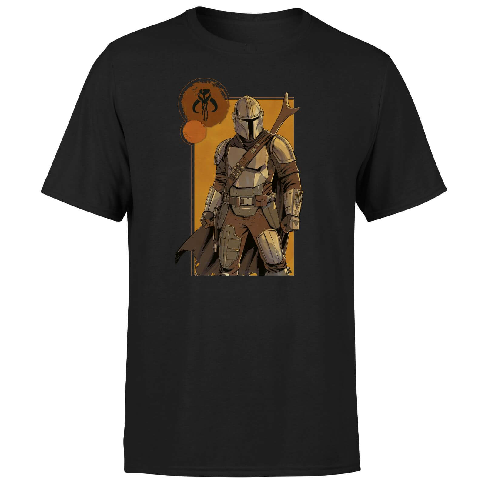 

Star Wars The Mandalorian Composition Men's T-Shirt - Black - L