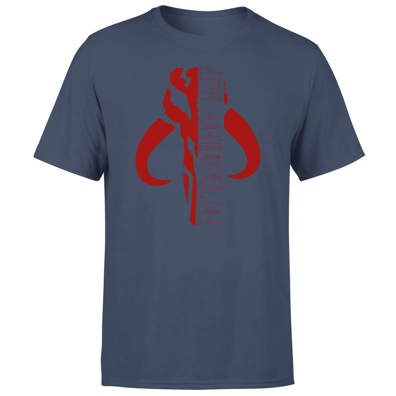 

Star Wars The Mandalorian Mando Badge Men's T-Shirt - Navy - L