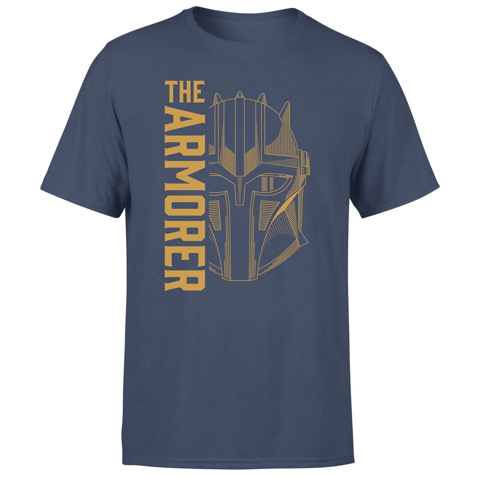 Star Wars The Mandalorian The Armorer Men's T-Shirt - Navy - S