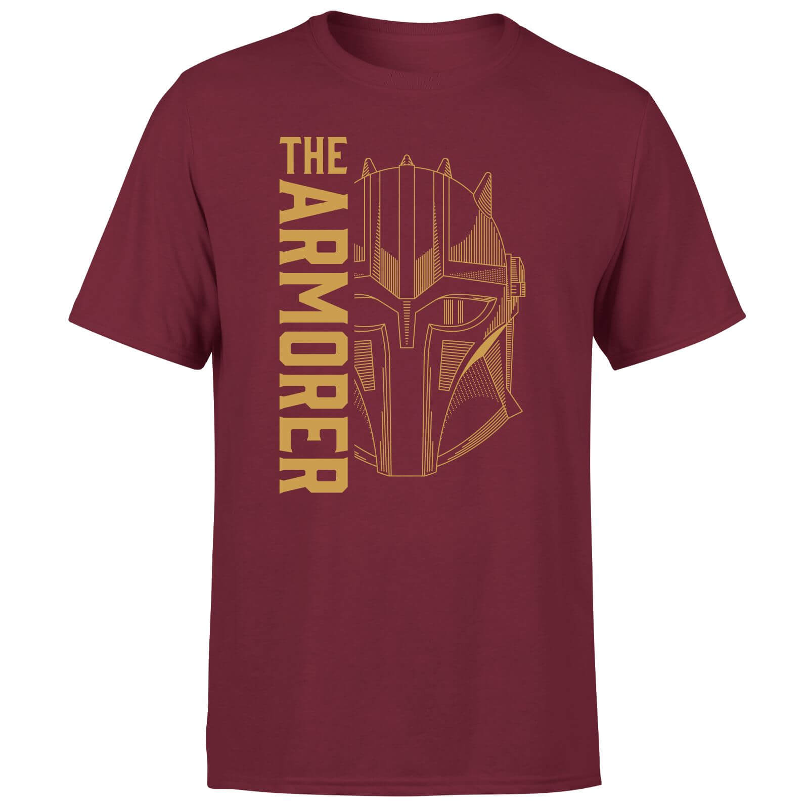 

Star Wars The Mandalorian The Armorer Men's T-Shirt - Burgundy - XL