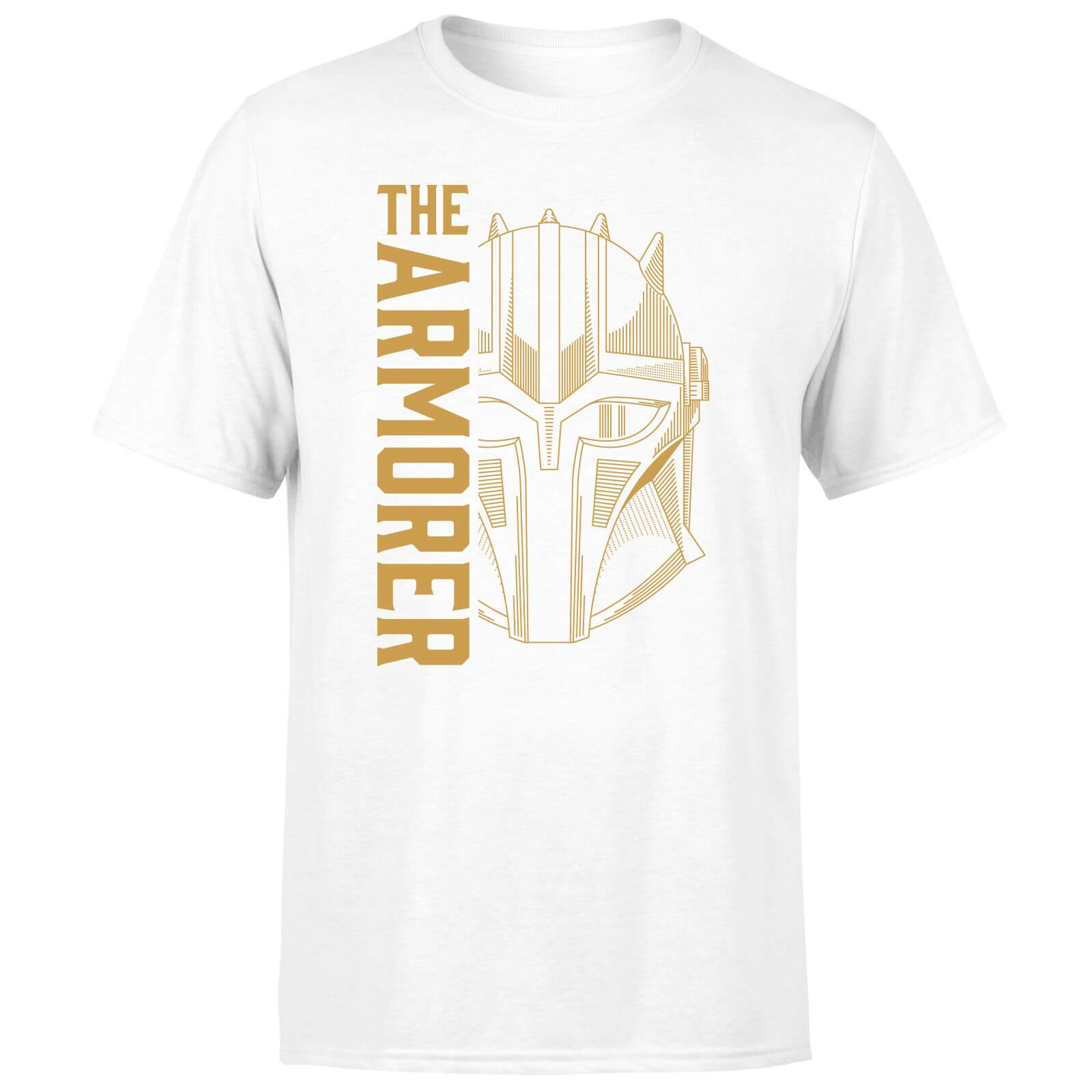 Star Wars The Mandalorian The Armorer Men's T-Shirt - White - S