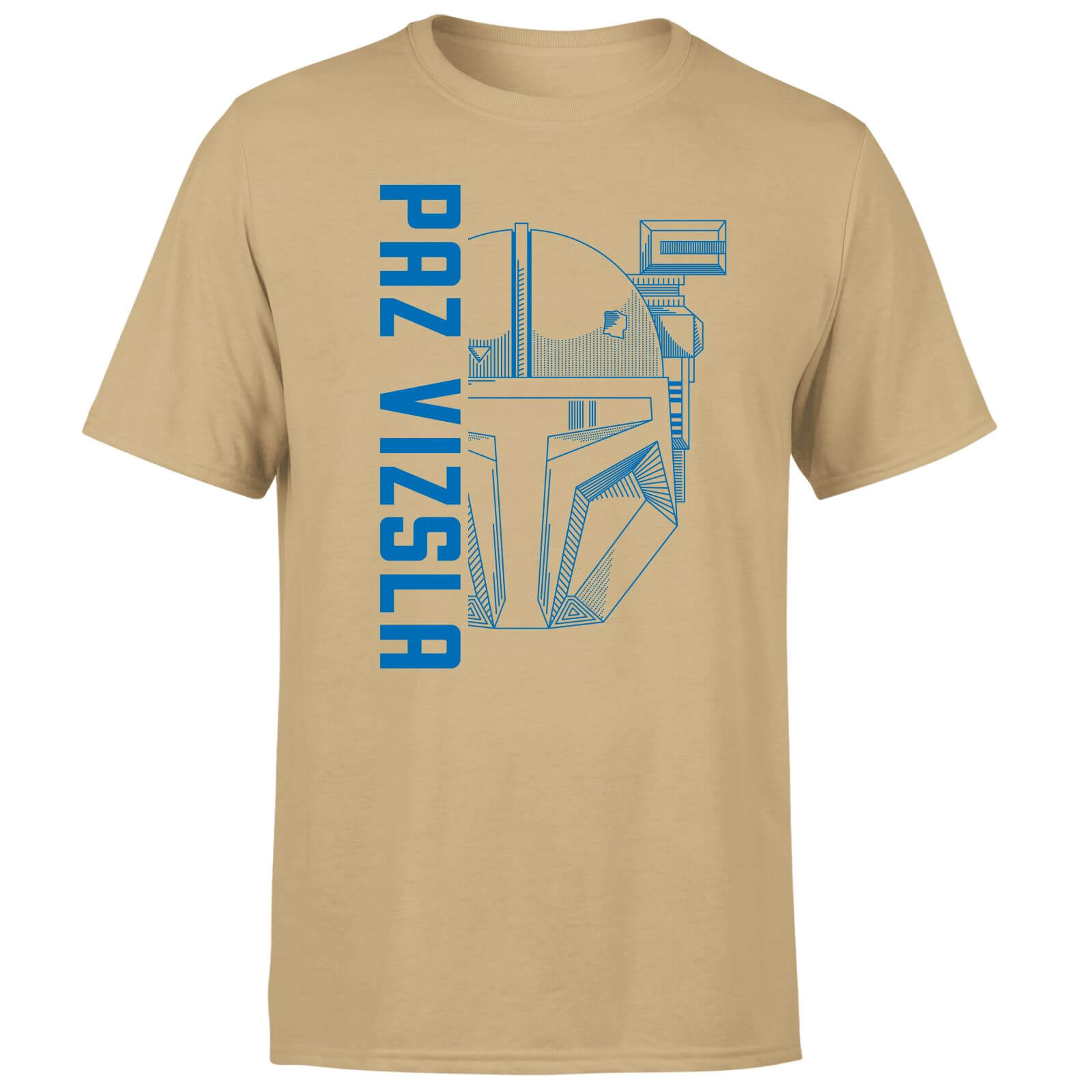 

Star Wars The Mandalorian Paz Vizsla Men's T-Shirt - Tan - S
