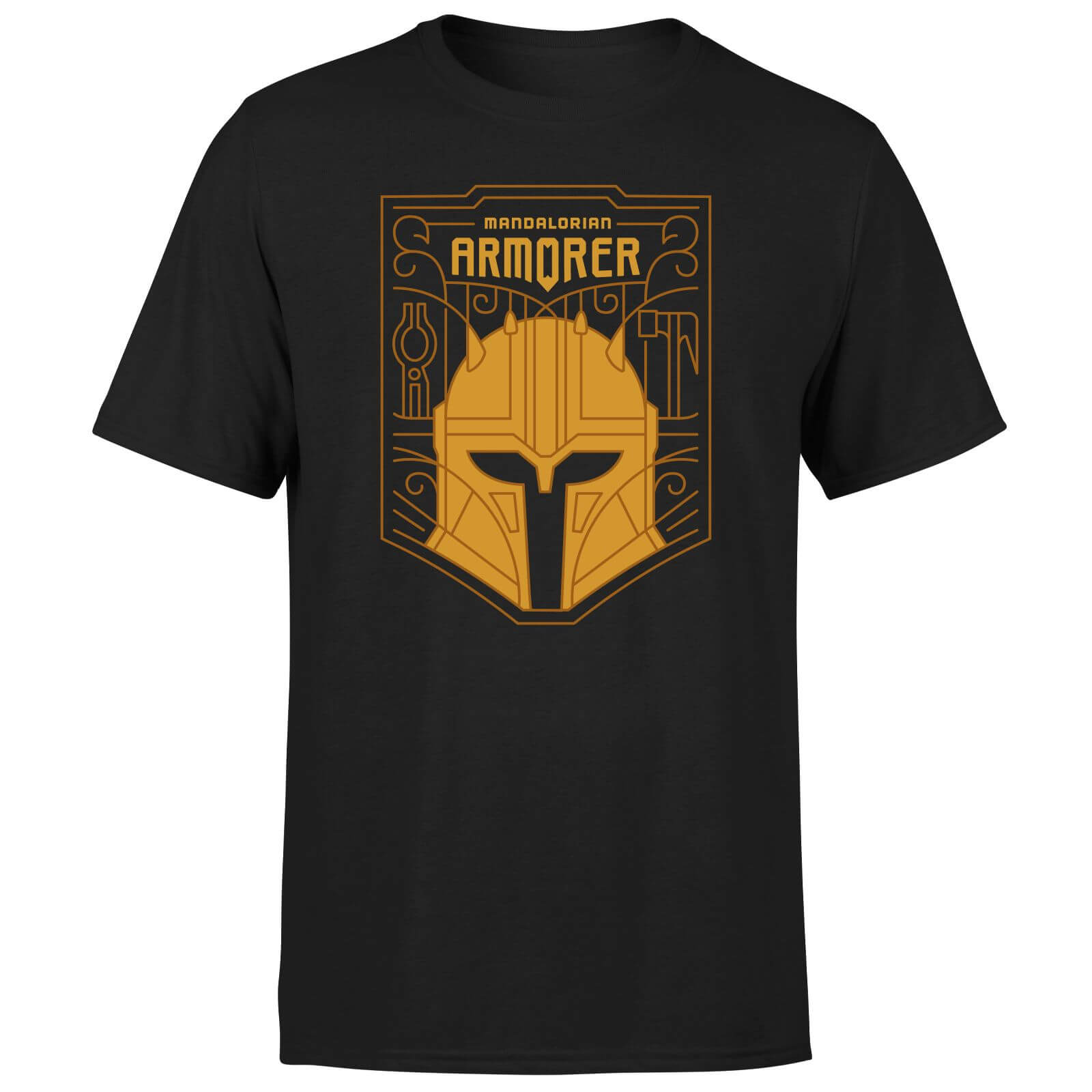 

Star Wars The Mandalorian The Armorer Badge Men's T-Shirt - Black - XXL