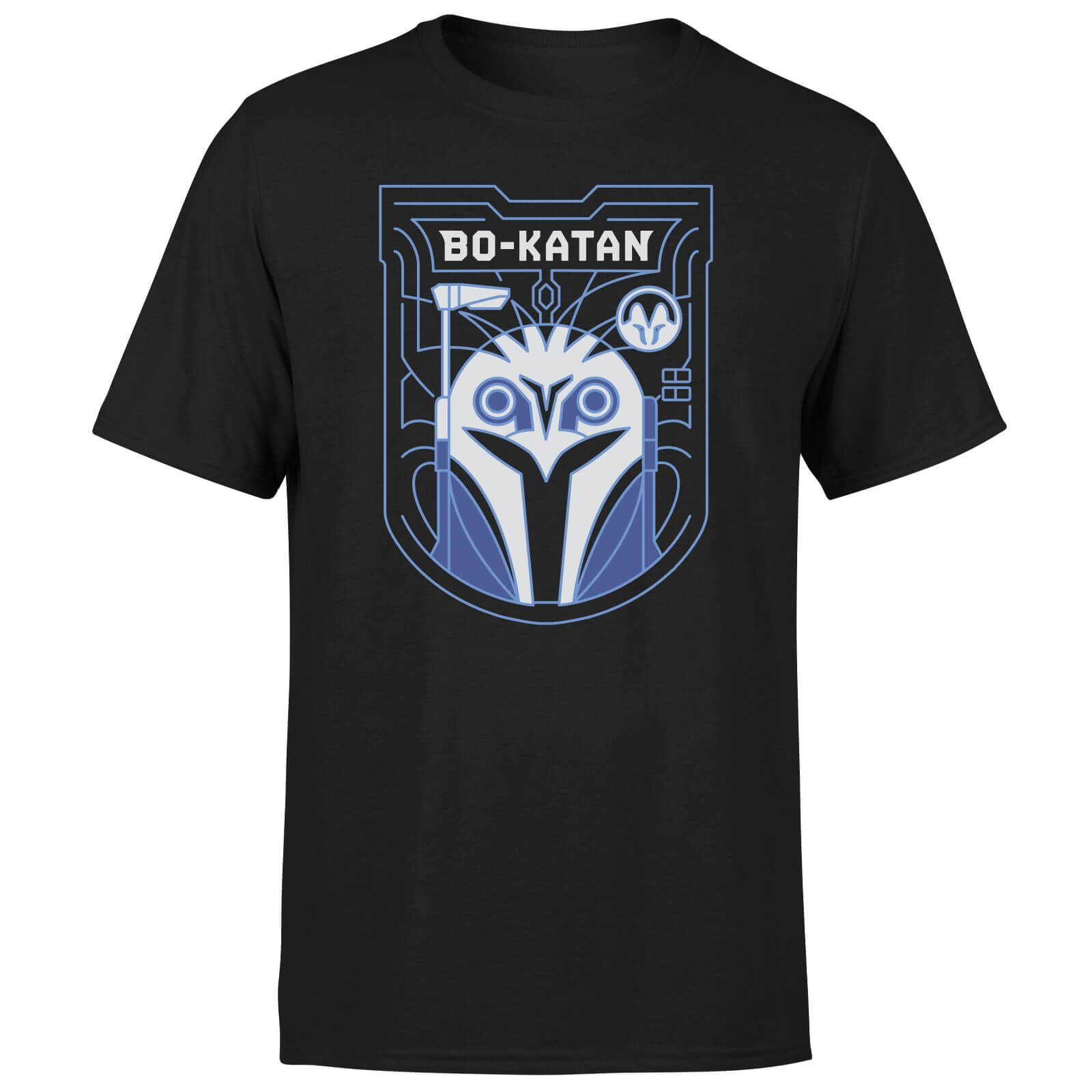 

Star Wars The Mandalorian Bo-Katan Badge Men's T-Shirt - Black - L
