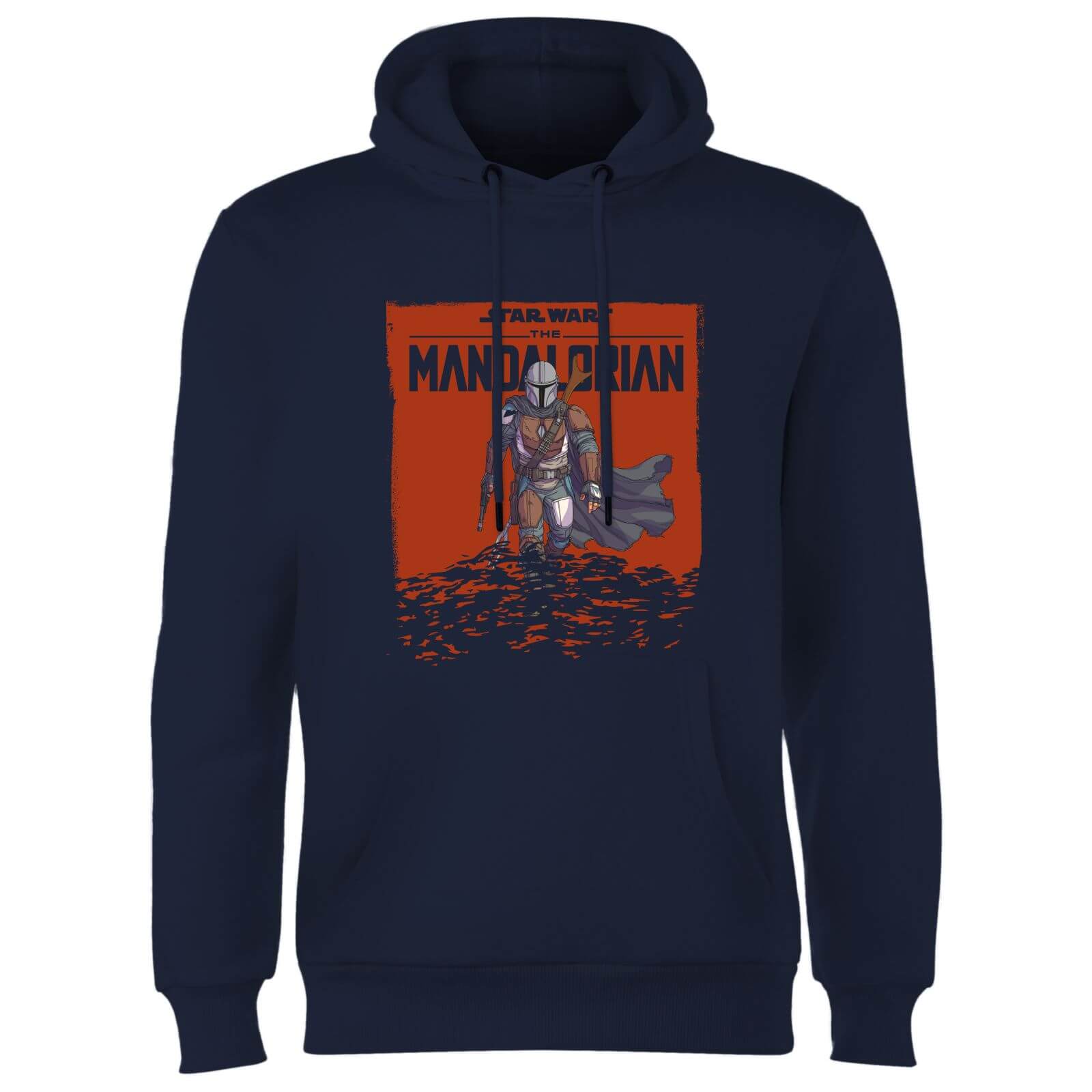 Star Wars The Mandalorian Storm Hoodie - Navy - S