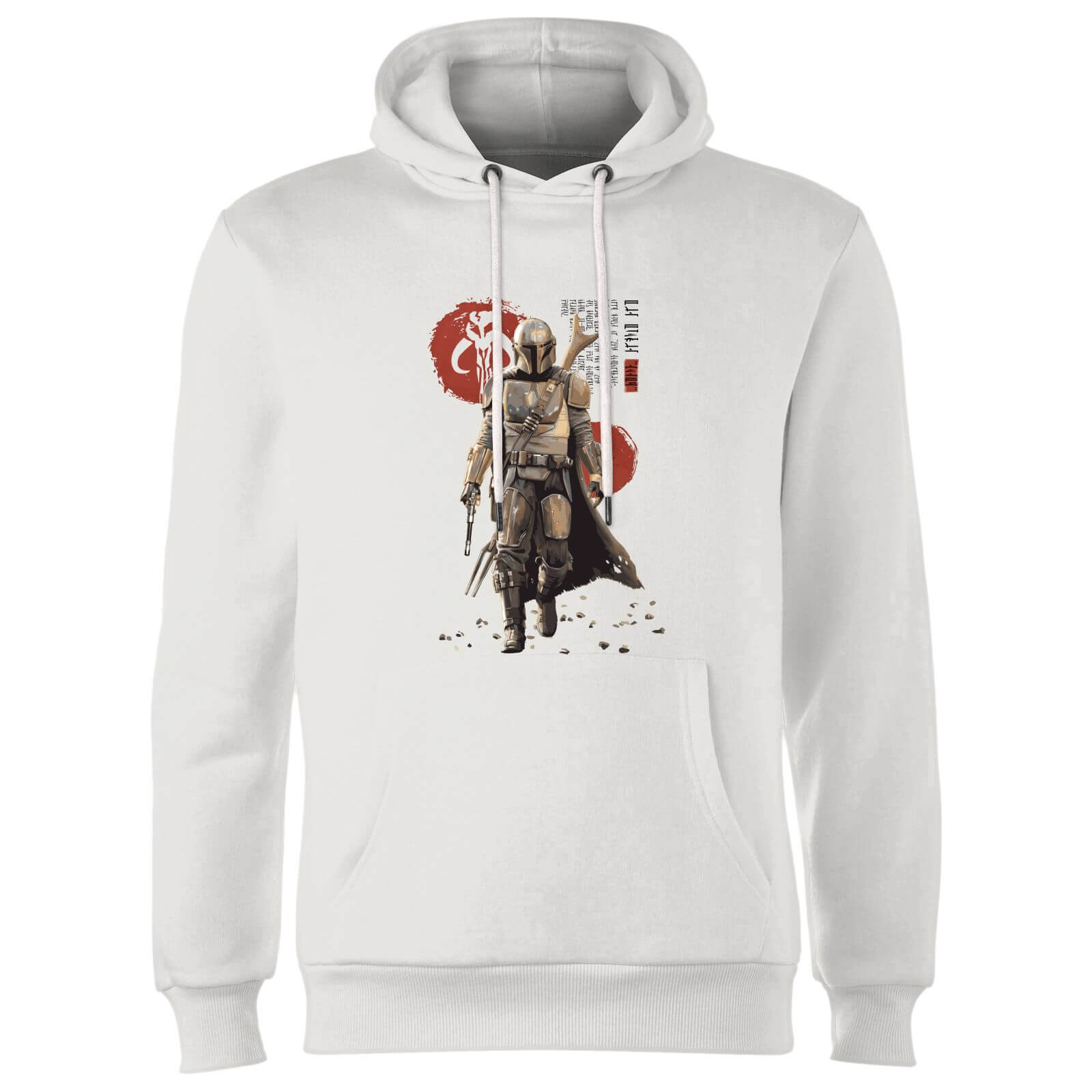 

Star Wars The Mandalorian Mando'a Script Hoodie - White - XL