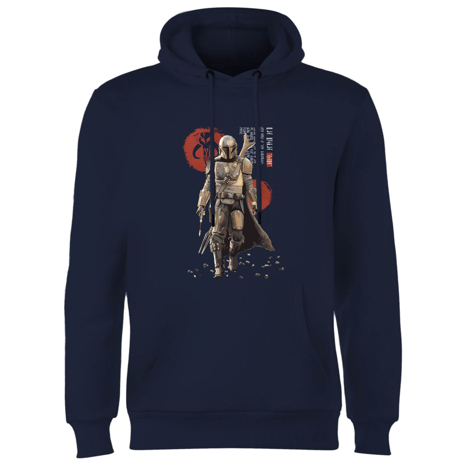 

Star Wars The Mandalorian Mando'a Script Hoodie - Navy - XL