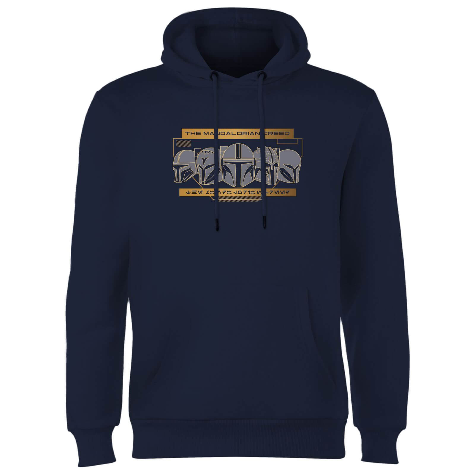 Star Wars The Mandalorian Creed Hoodie - Navy - XXL