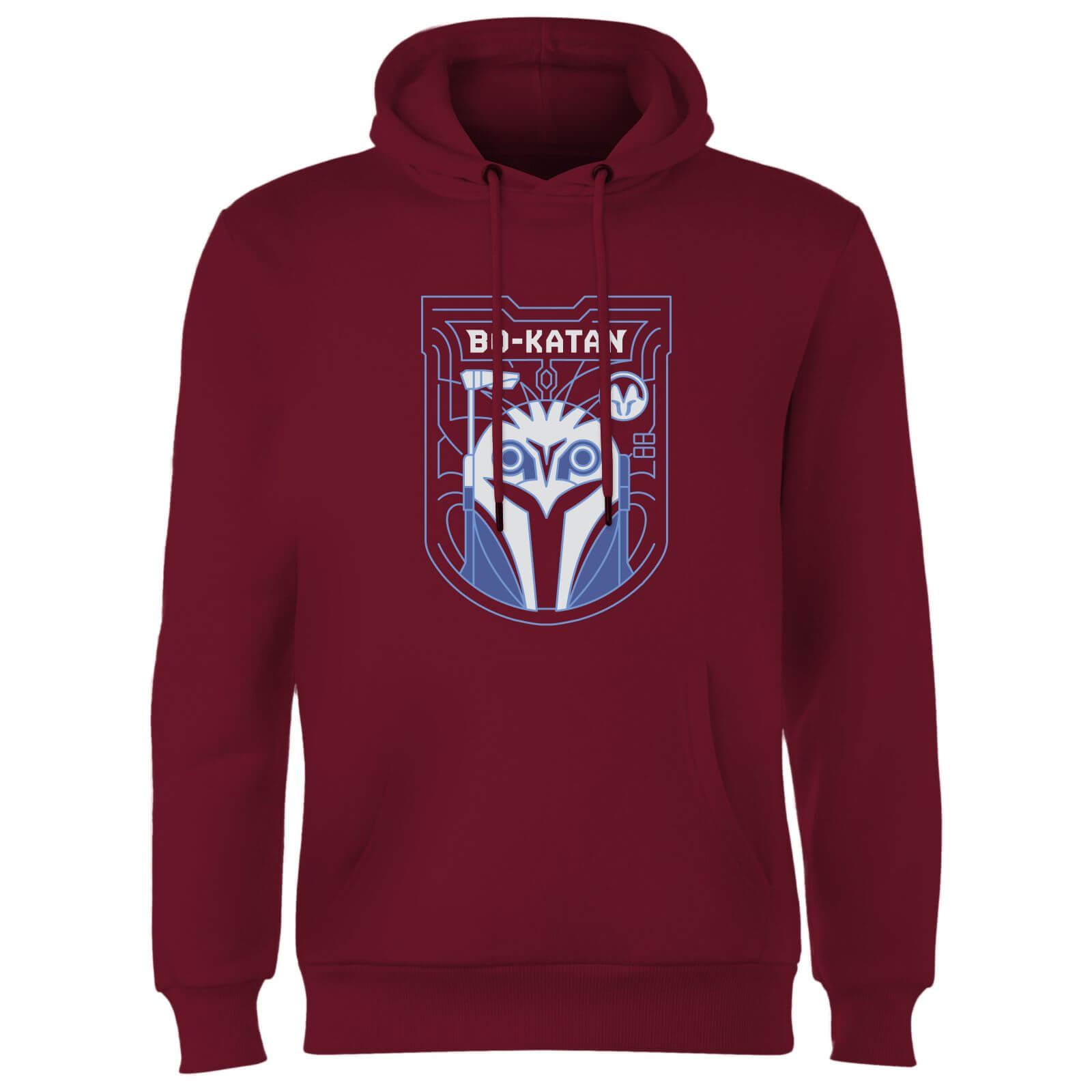 

Star Wars The Mandalorian Bo-Katan Badge Hoodie - Burgundy - M