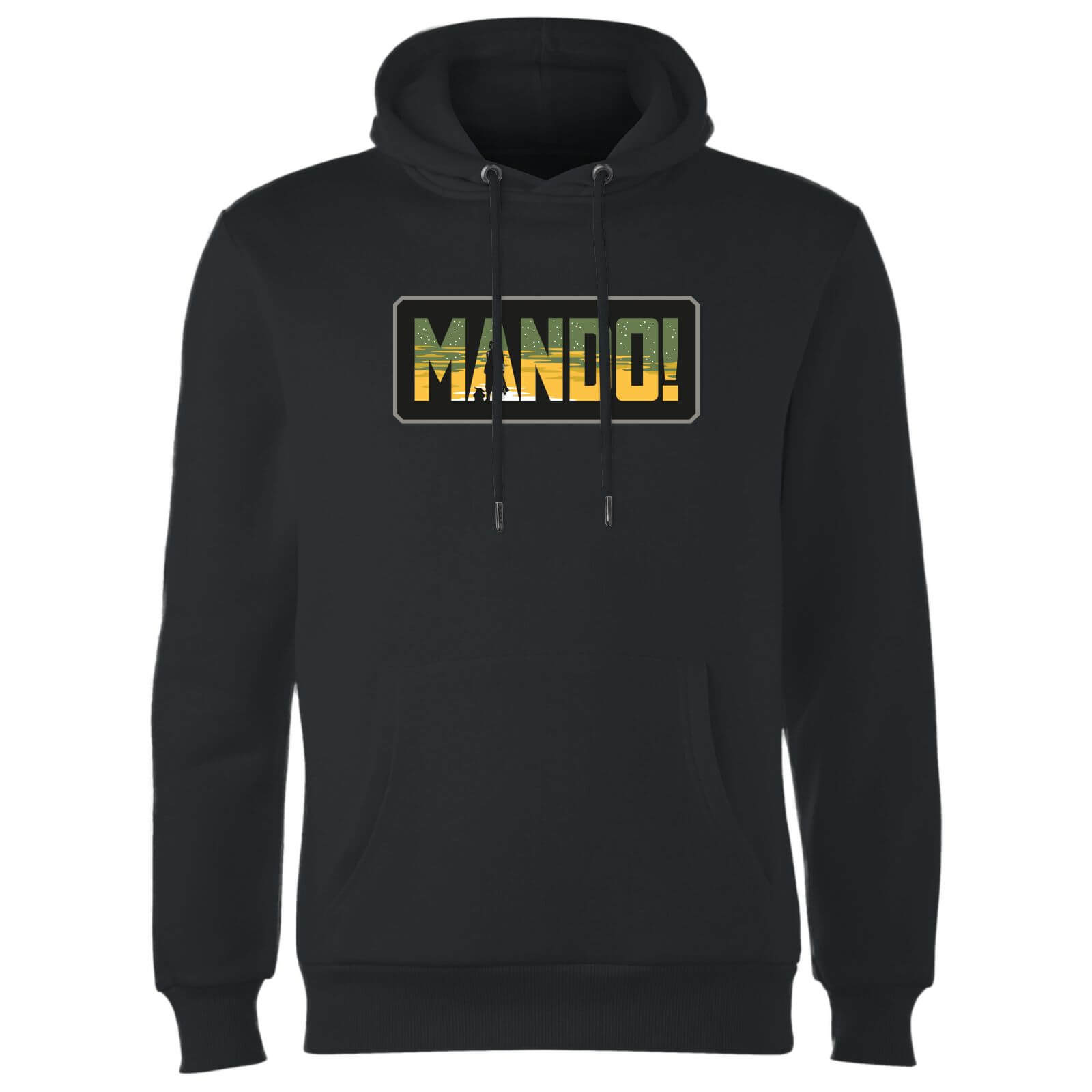 

Star Wars The Mandalorian Mando! Hoodie - Black - XXL