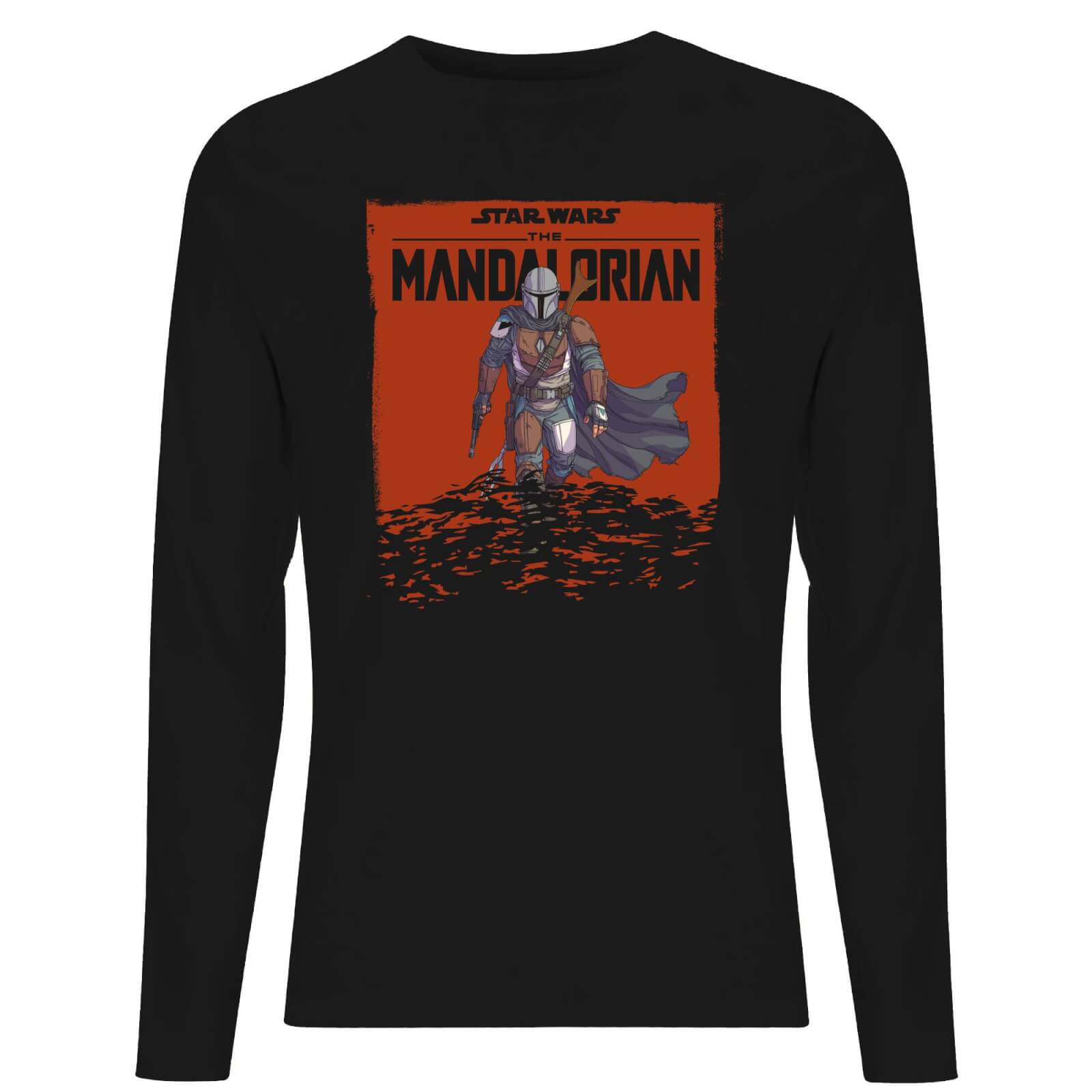 

Star Wars The Mandalorian Storm Men's Long Sleeve T-Shirt - Black - S