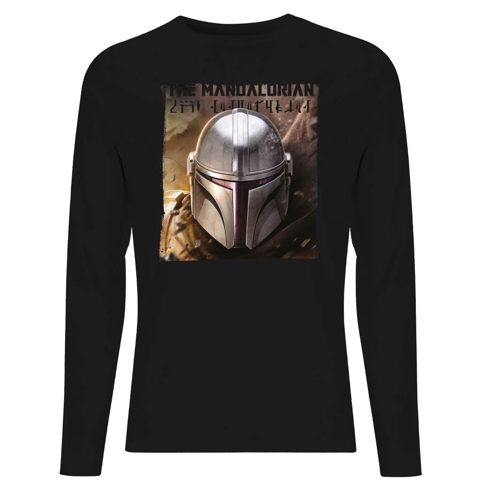 

Star Wars The Mandalorian Focus Men's Long Sleeve T-Shirt - Black - XXL