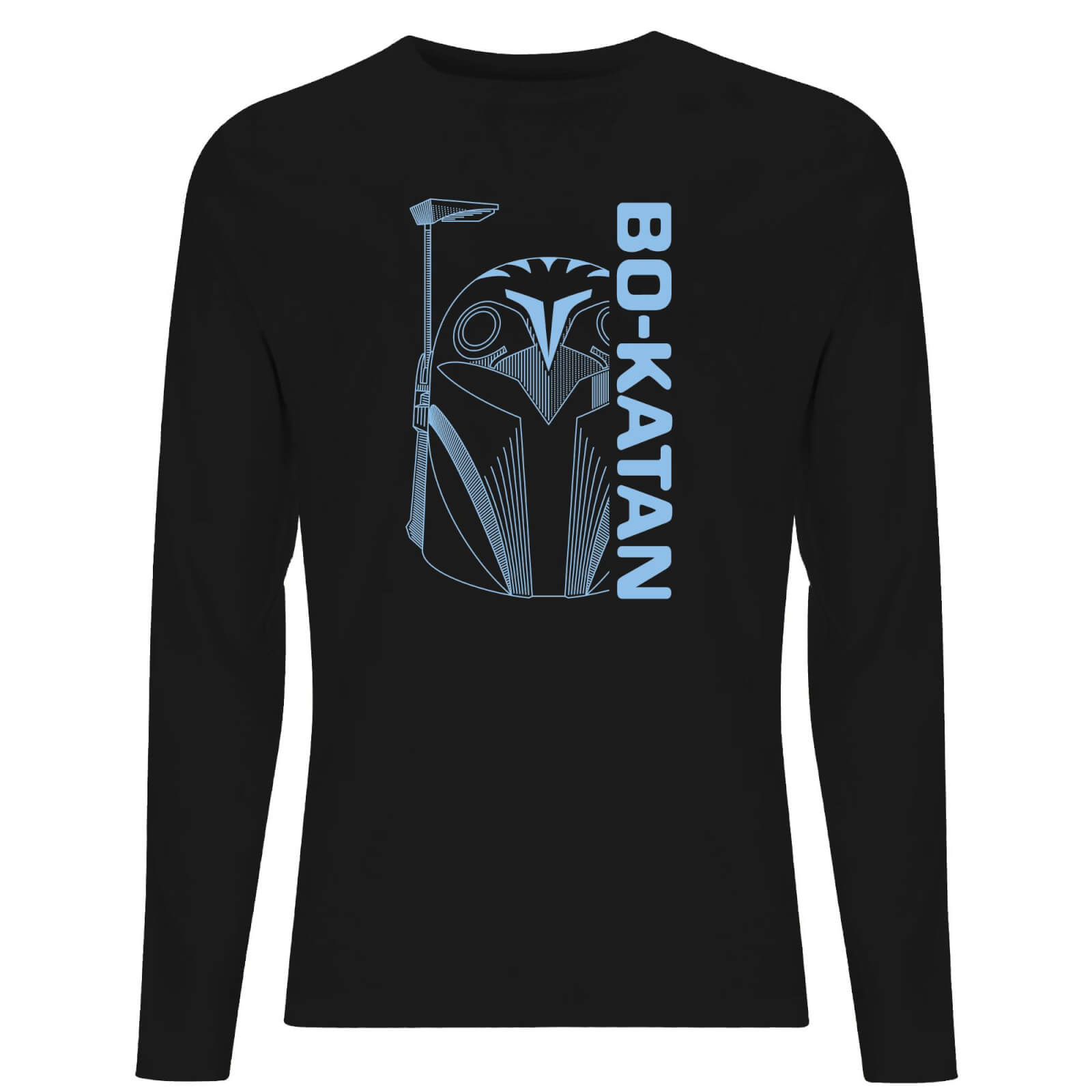 Star Wars The Mandalorian Bo-Katan Men's Long Sleeve T-Shirt - Black - S