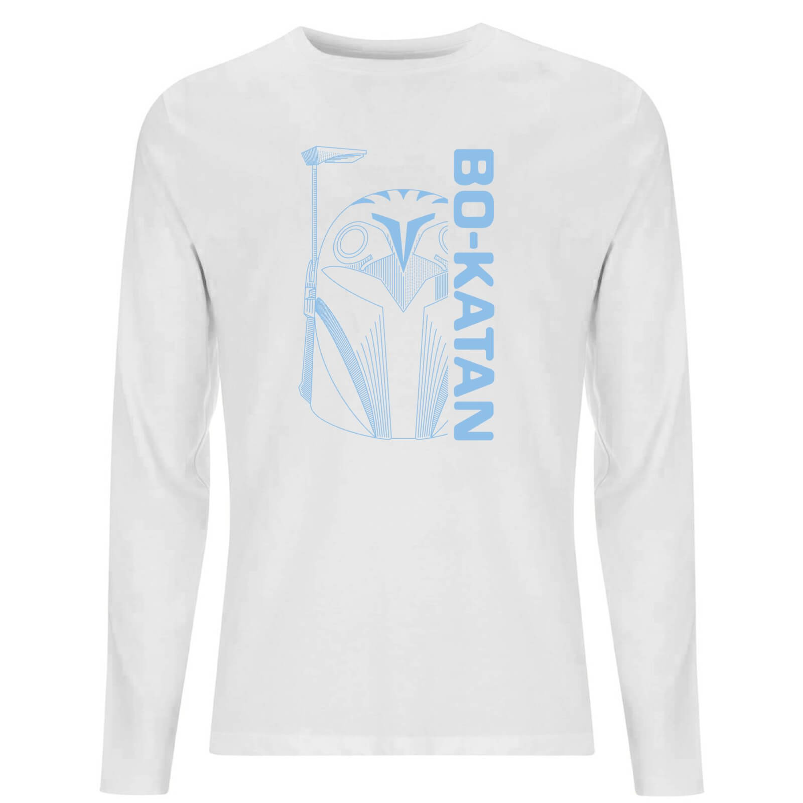

Star Wars The Mandalorian Bo-Katan Men's Long Sleeve T-Shirt - White - M