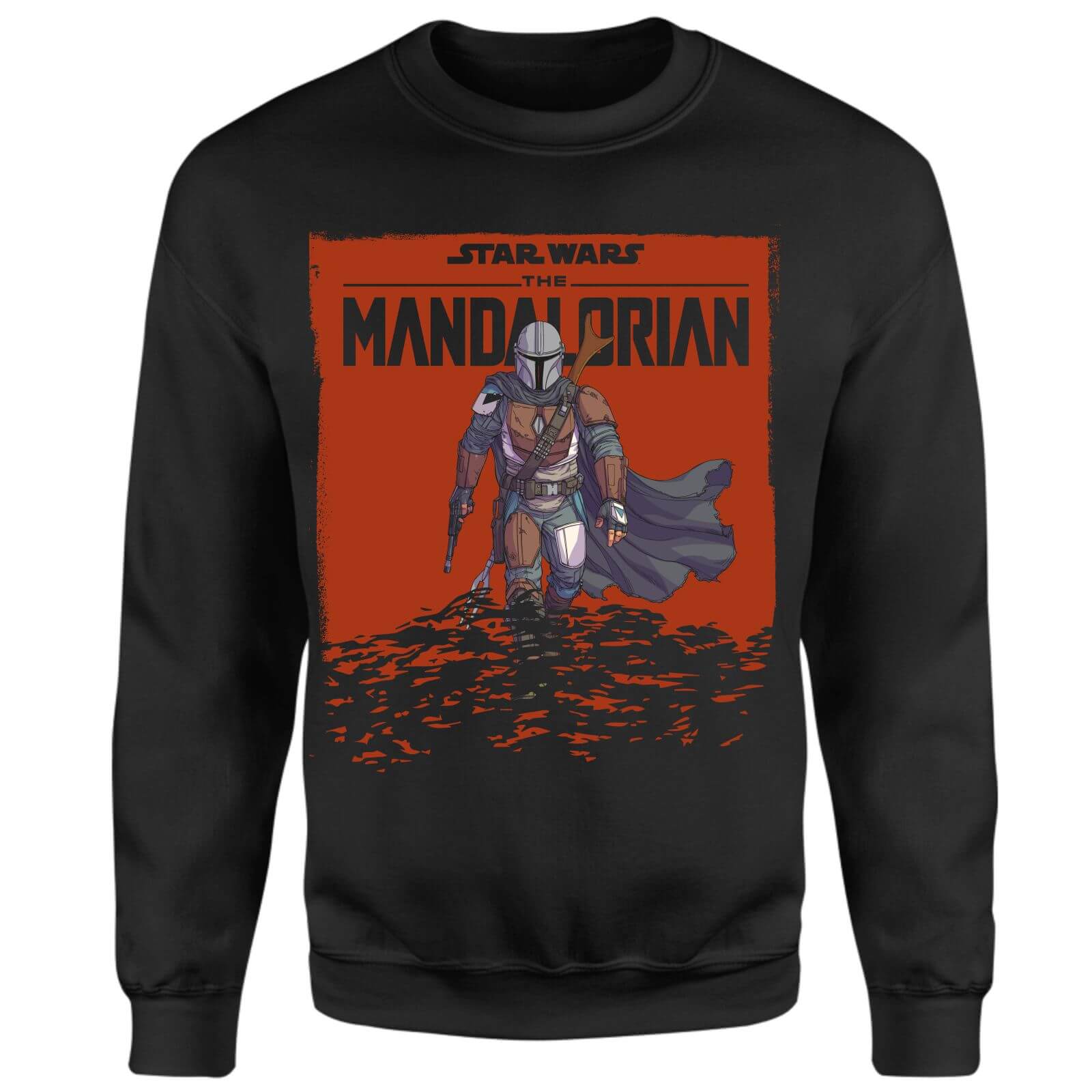 Star Wars The Mandalorian Storm Sweatshirt - Black - XS