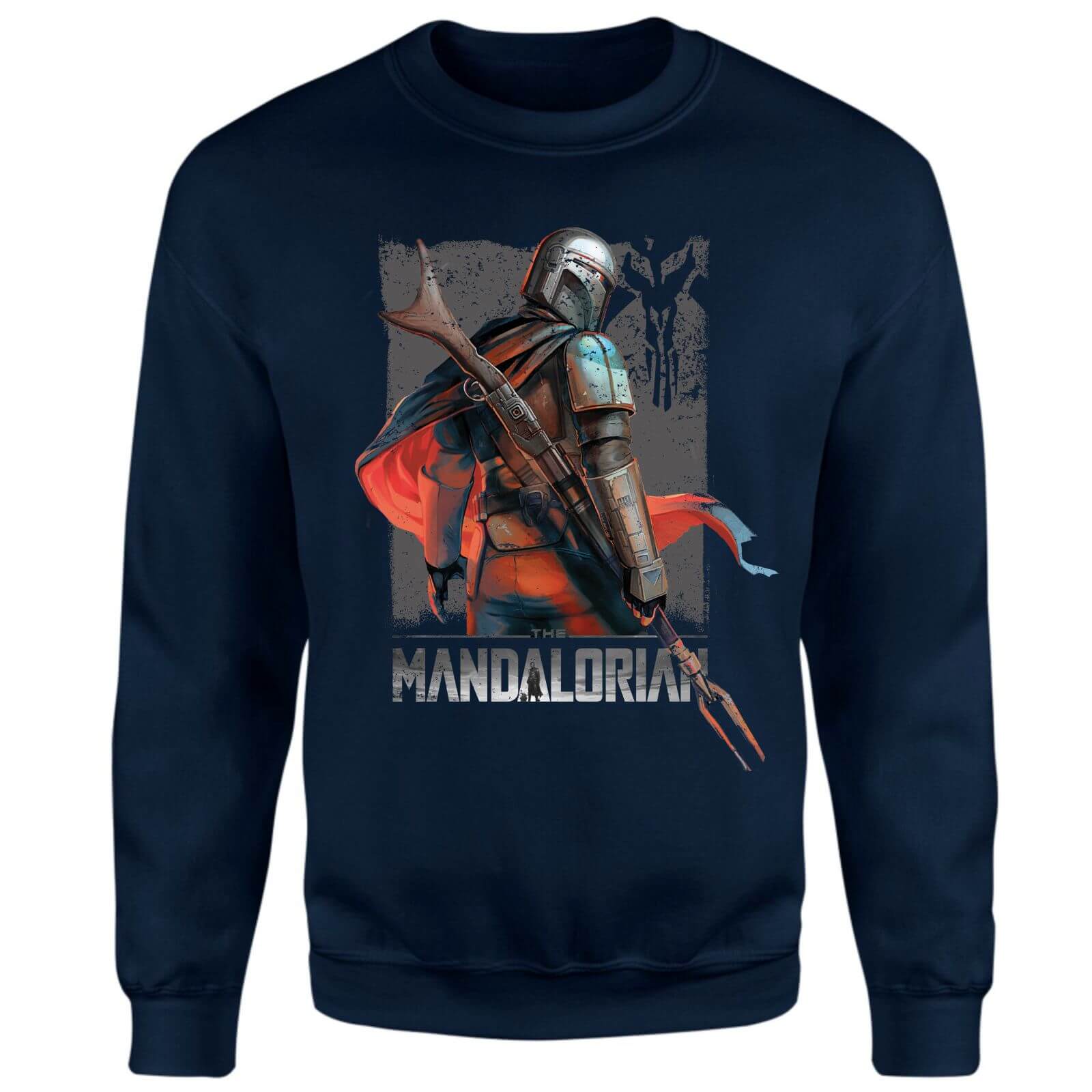 

Star Wars The Mandalorian Colour Edit Sweatshirt - Navy - S