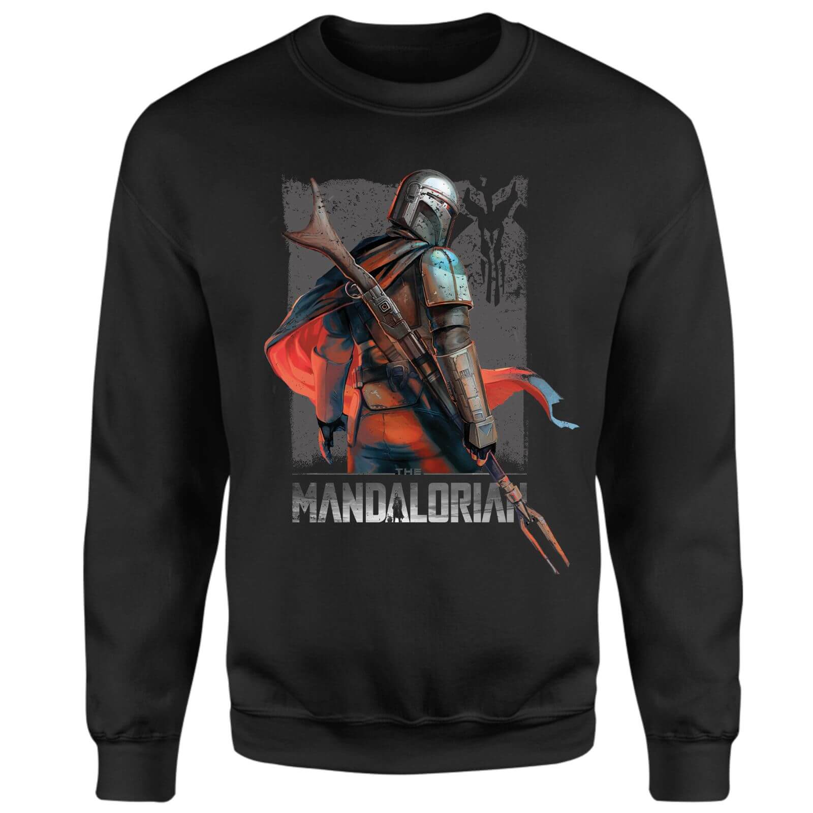 

Star Wars The Mandalorian Colour Edit Sweatshirt - Black - M