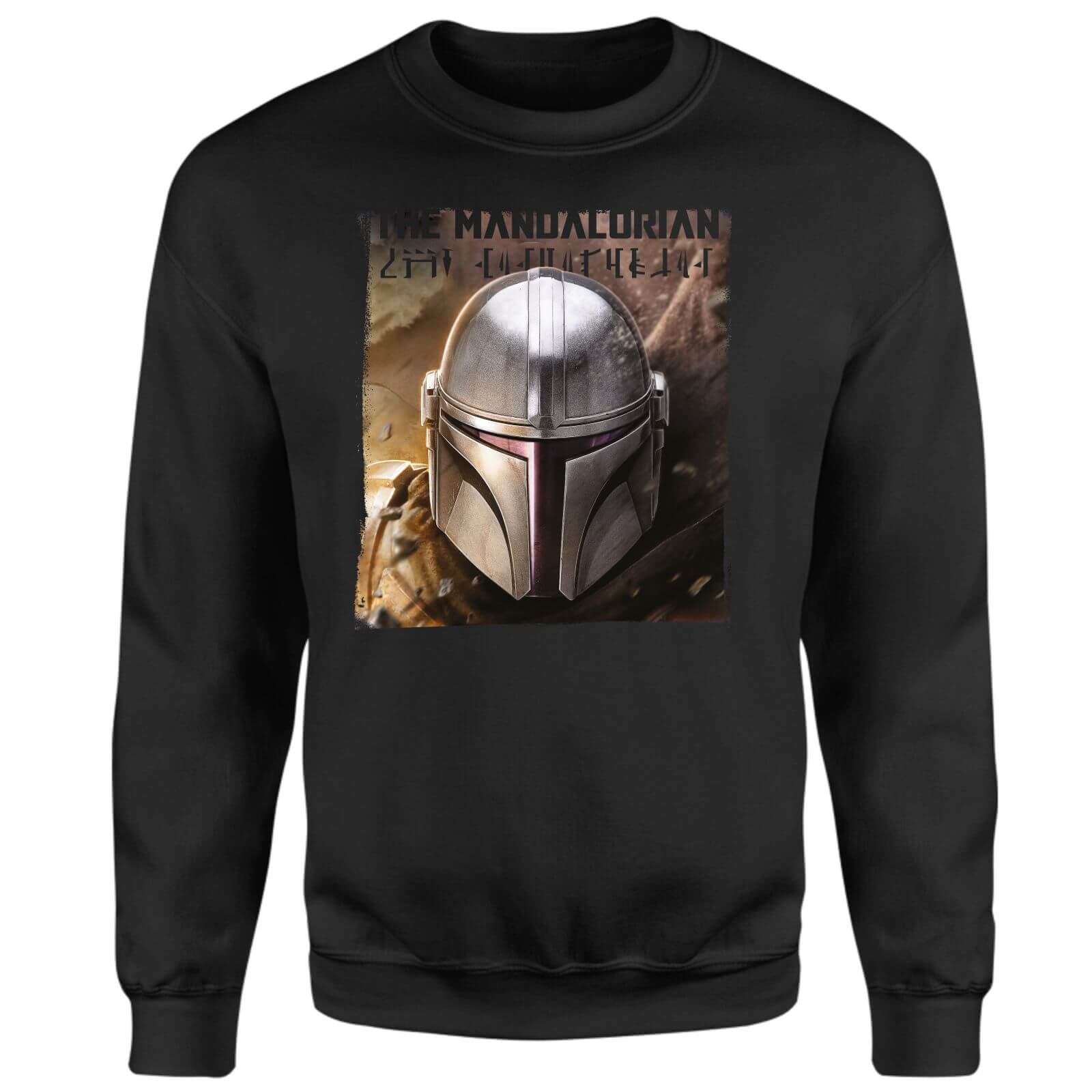 Star Wars The Mandalorian Focus Sweatshirt - Black - S