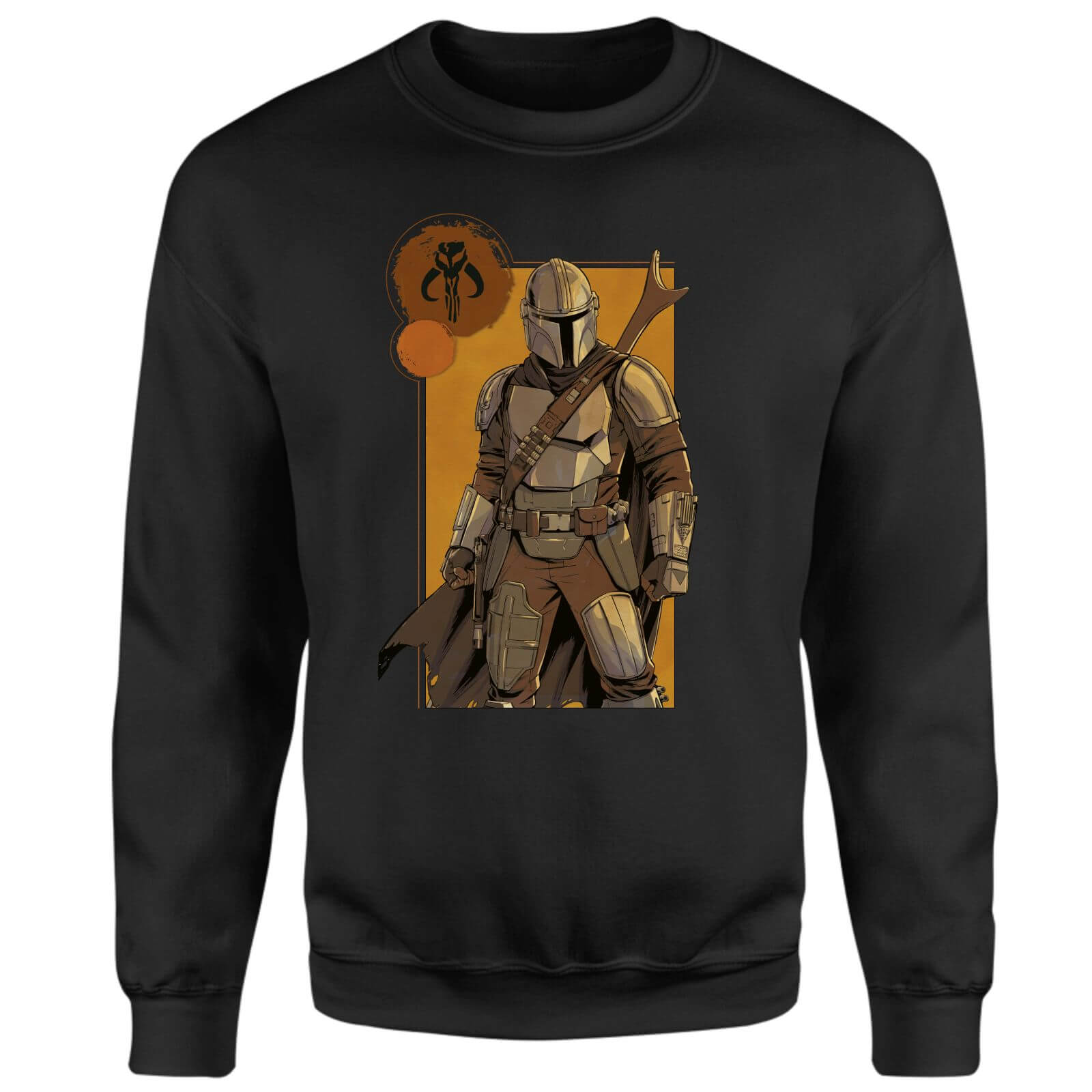 

Star Wars The Mandalorian Composition Sweatshirt - Black - M