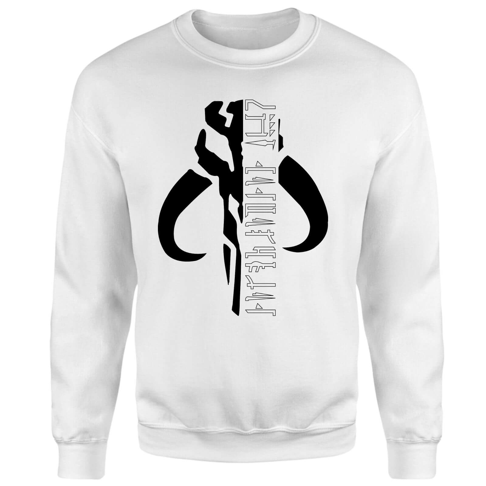 

Star Wars The Mandalorian Mando Badge Sweatshirt - White - M