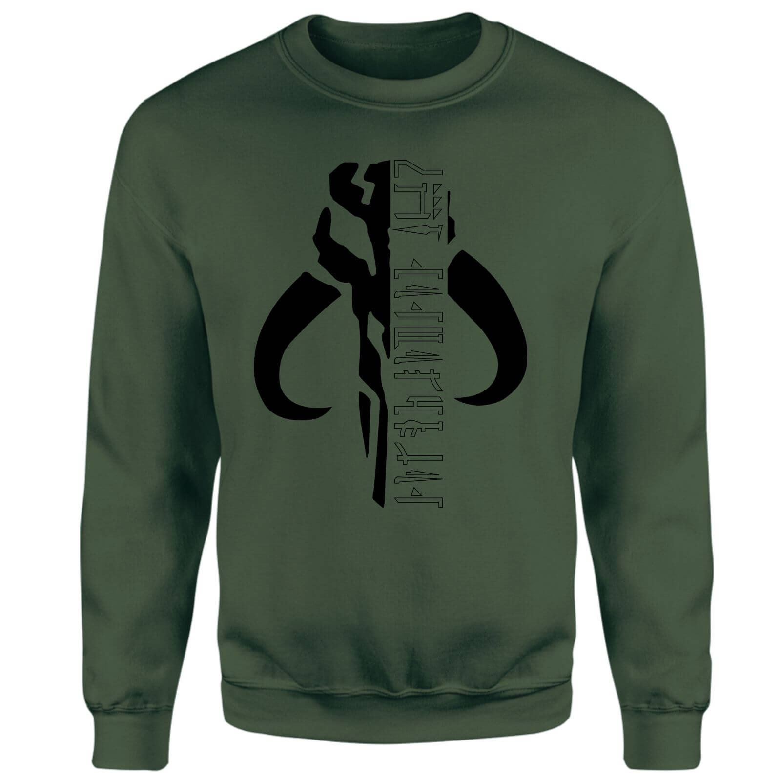 

Star Wars The Mandalorian Mando Badge Sweatshirt - Green - L