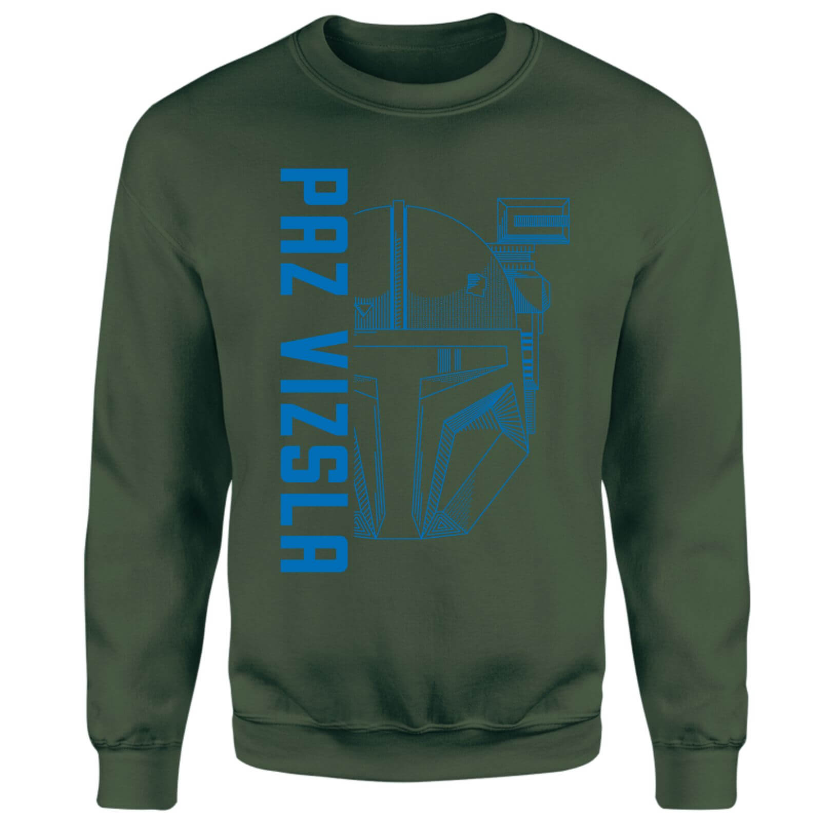 Star Wars The Mandalorian Paz Vizsla Sweatshirt - Green - M