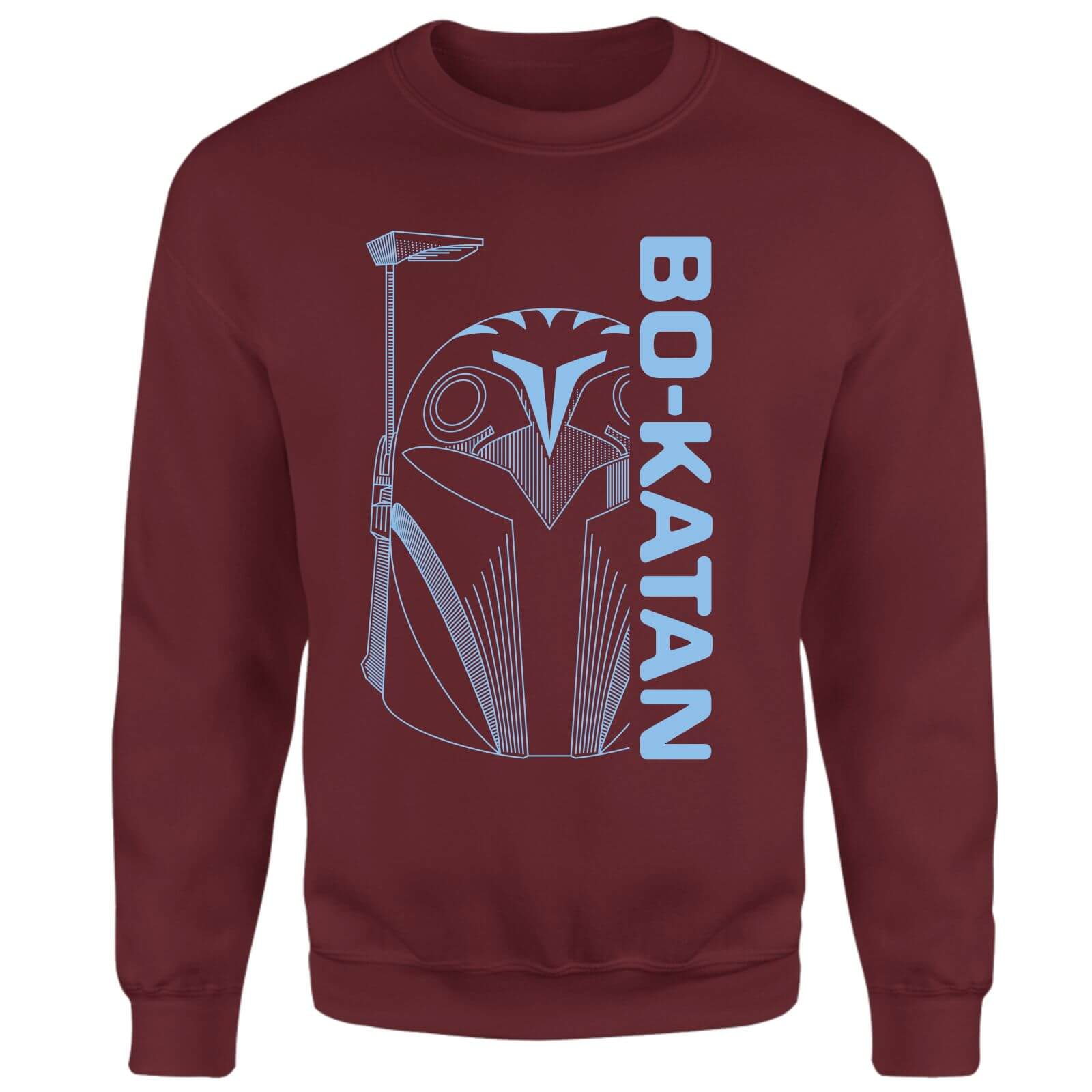 Star Wars The Mandalorian Bo-Katan Sweatshirt - Burgundy - M