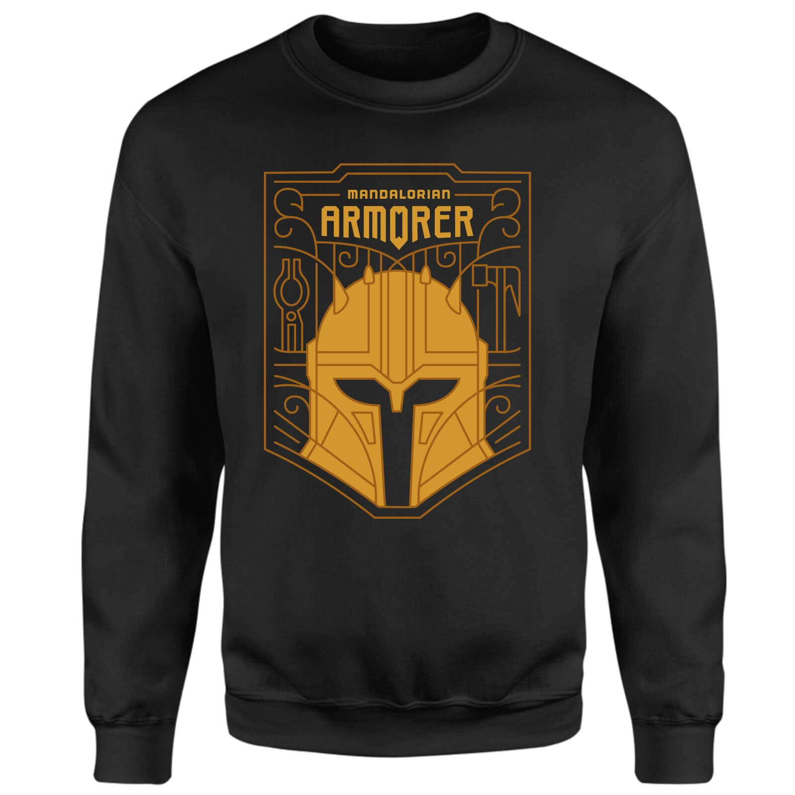 Star Wars The Mandalorian The Armorer Badge Sweatshirt - Black - XS