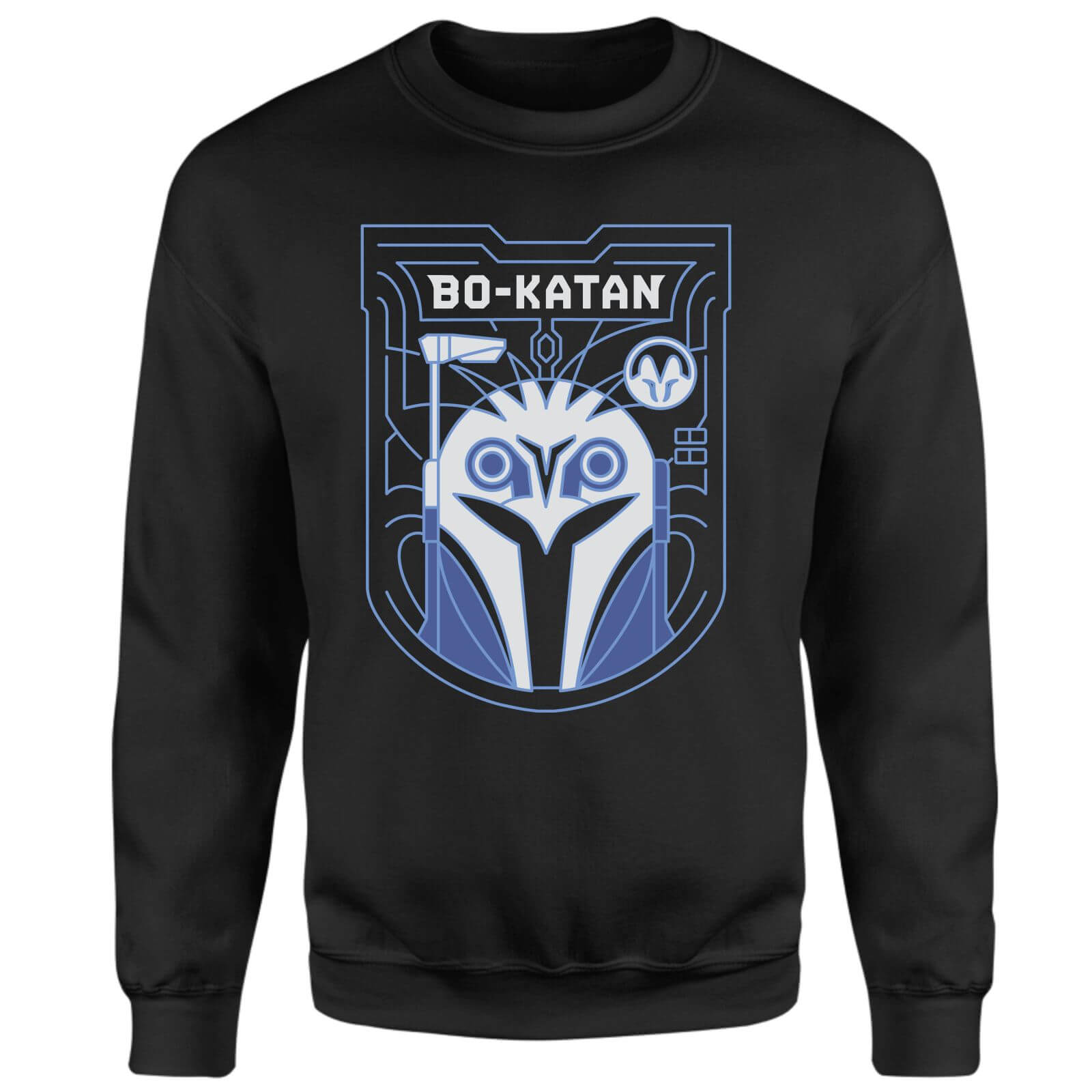Star Wars The Mandalorian Bo-Katan Badge Sweatshirt - Black - M